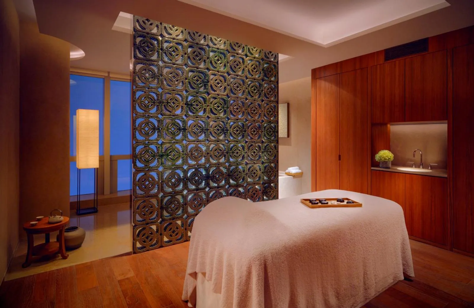 Sauna, Bed in Park Hyatt Guangzhou