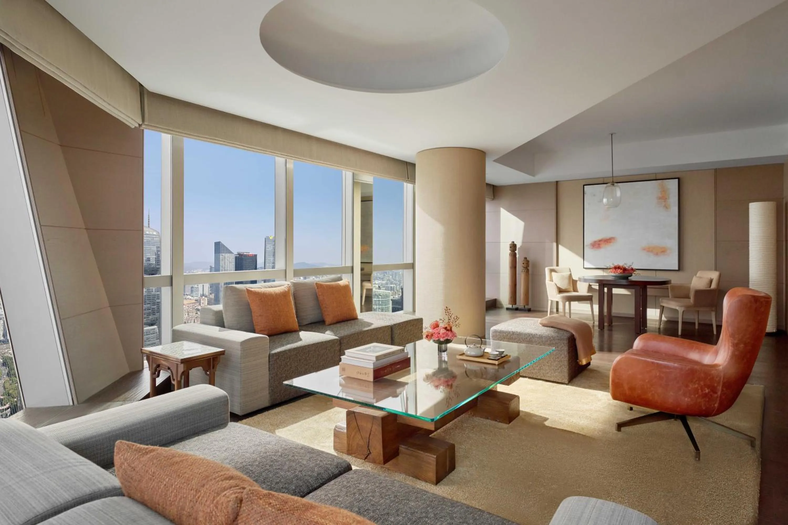 Living room in Park Hyatt Guangzhou