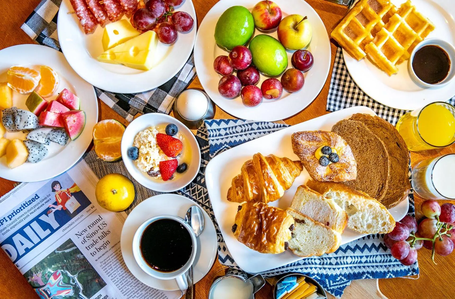 Breakfast in Hyatt Regency Guiyang