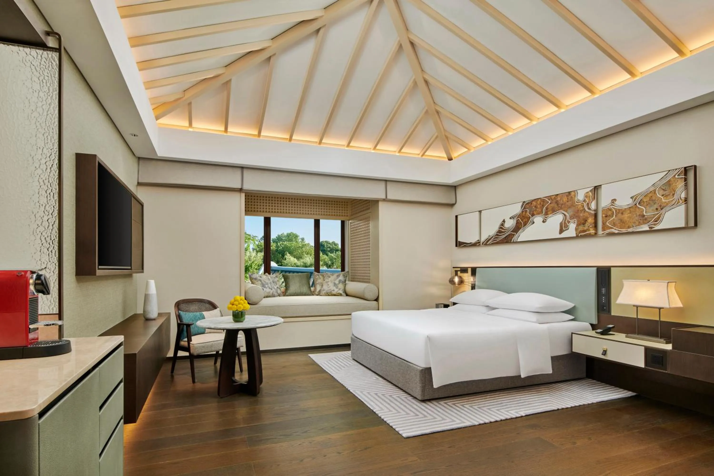 Bedroom, Bed in Park Hyatt Ningbo Resort & Spa