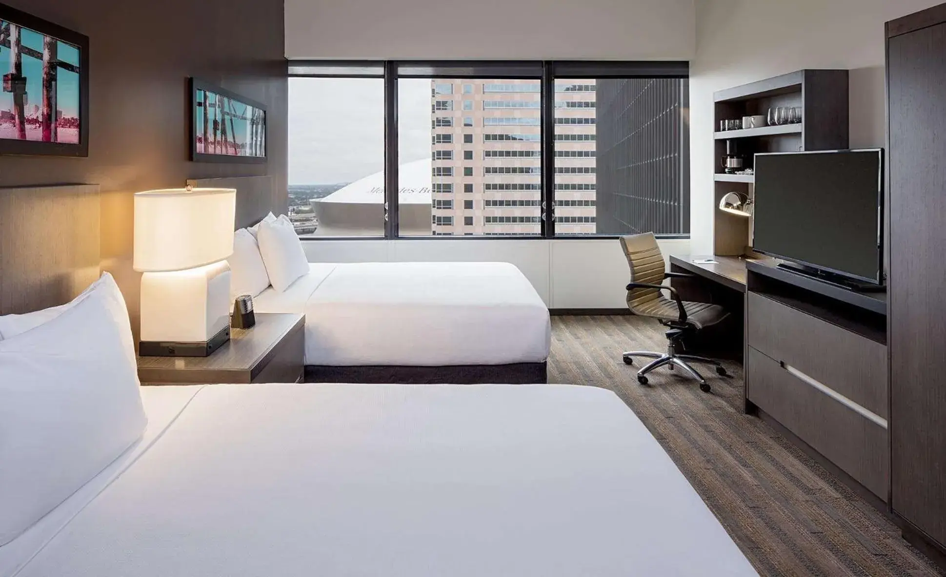 Bedroom, Bed in Hyatt House New Orleans Downtown Bedroom, Bed in Hyatt House New Orleans Downtown