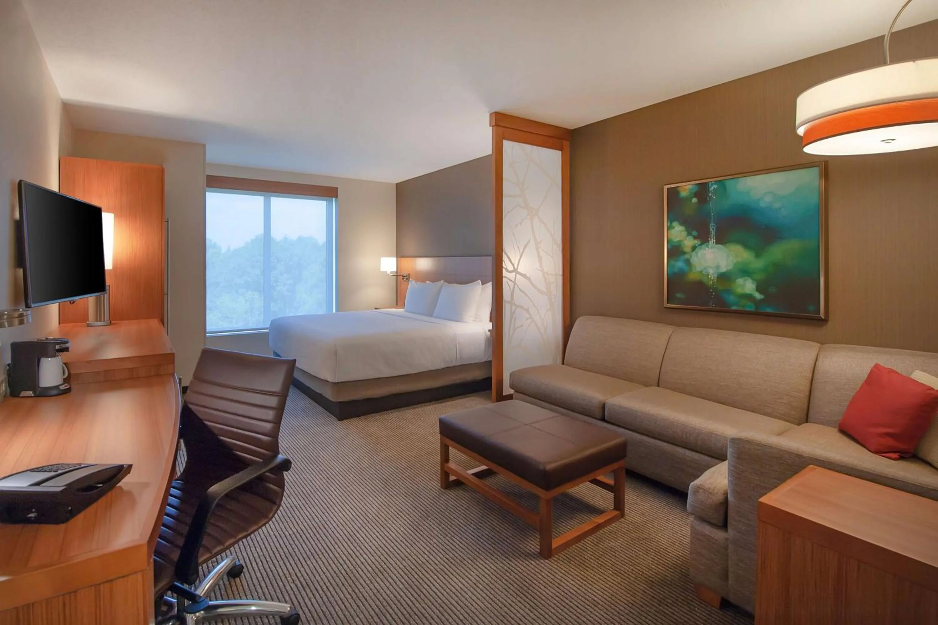 Bedroom, Bed in Hyatt Place Durham Southpoint