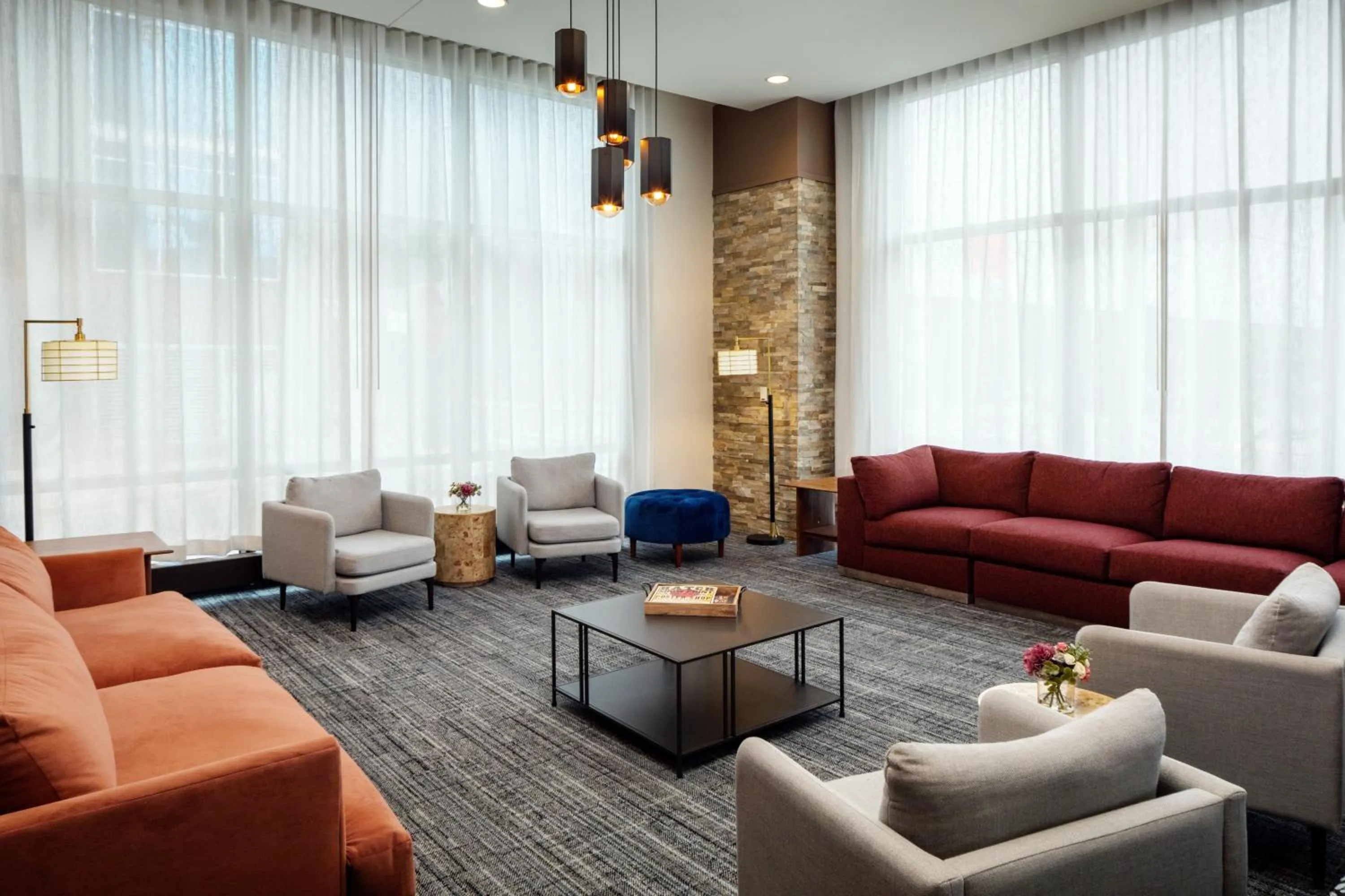 Lobby or reception in Hyatt Place Nashville Downtown