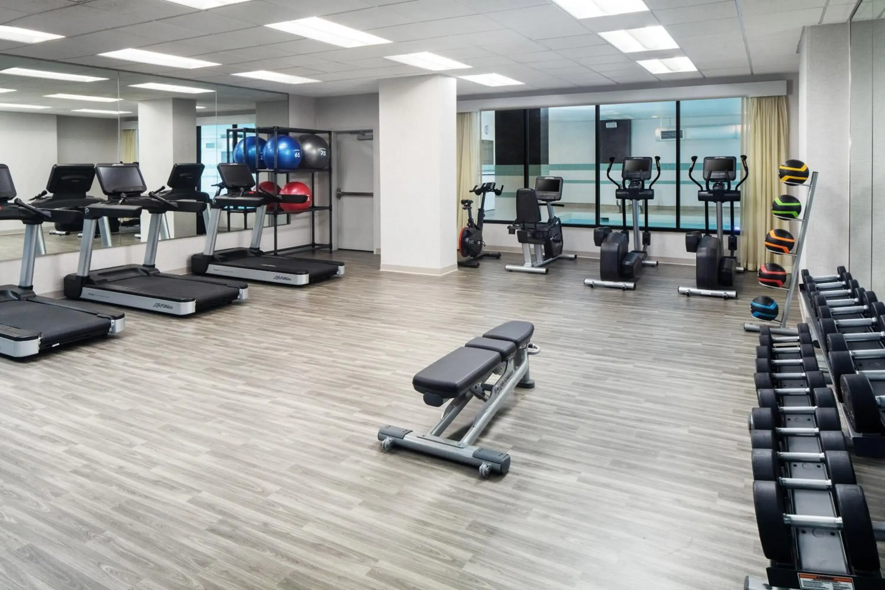 Fitness centre/facilities in Hyatt Place Nashville Downtown Fitness centre/facilities in Hyatt Place Nashville Downtown