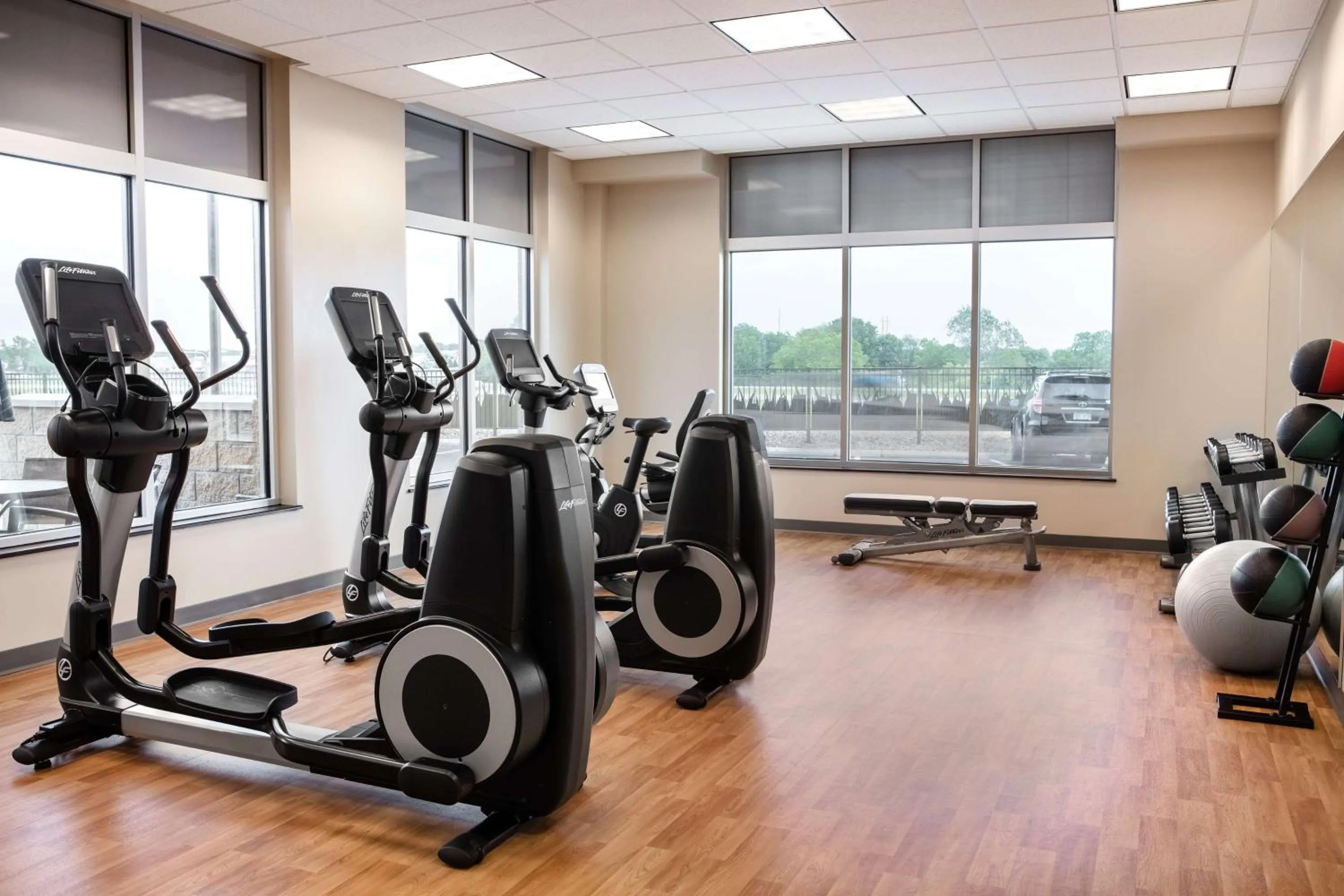 Fitness centre/facilities in Hyatt Place Kansas City Lenexa City Center