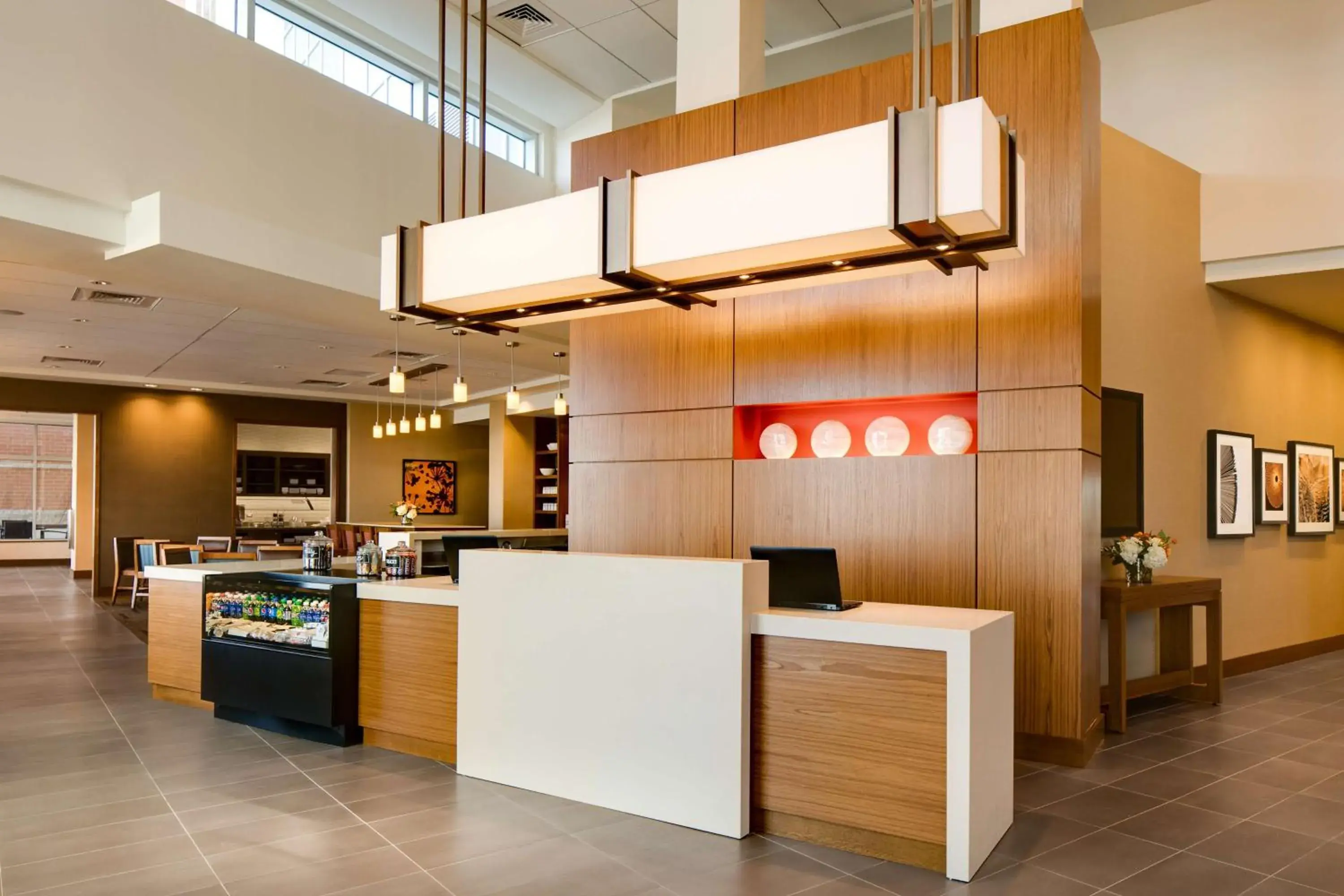 Lobby or reception in Hyatt Place Kansas City Lenexa City Center Lobby or reception in Hyatt Place Kansas City Lenexa City Center