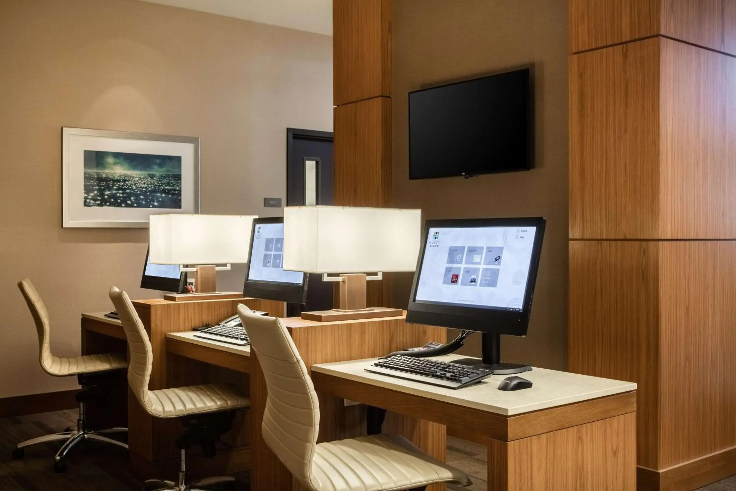 Lobby or reception in Hyatt Place Kansas City Lenexa City Center Lobby or reception in Hyatt Place Kansas City Lenexa City Center