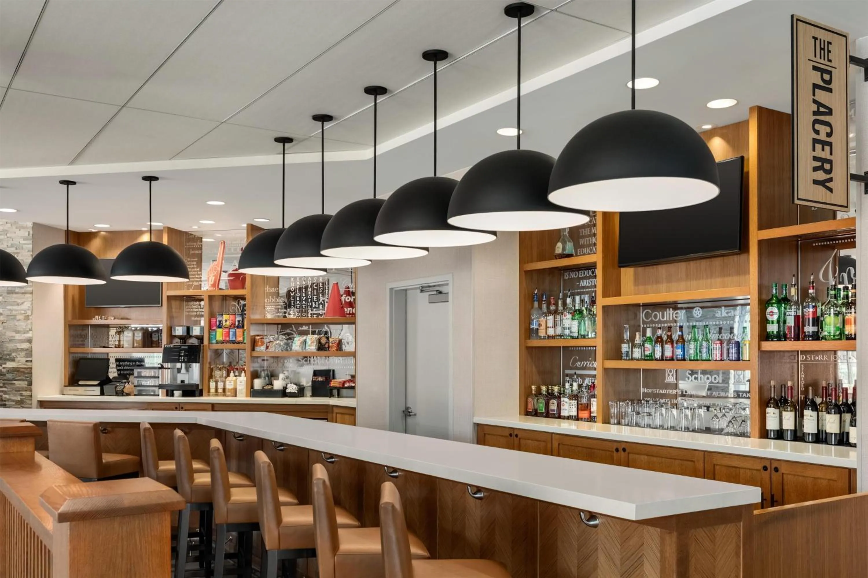 Lounge or bar in Hyatt Place Bloomington Indiana