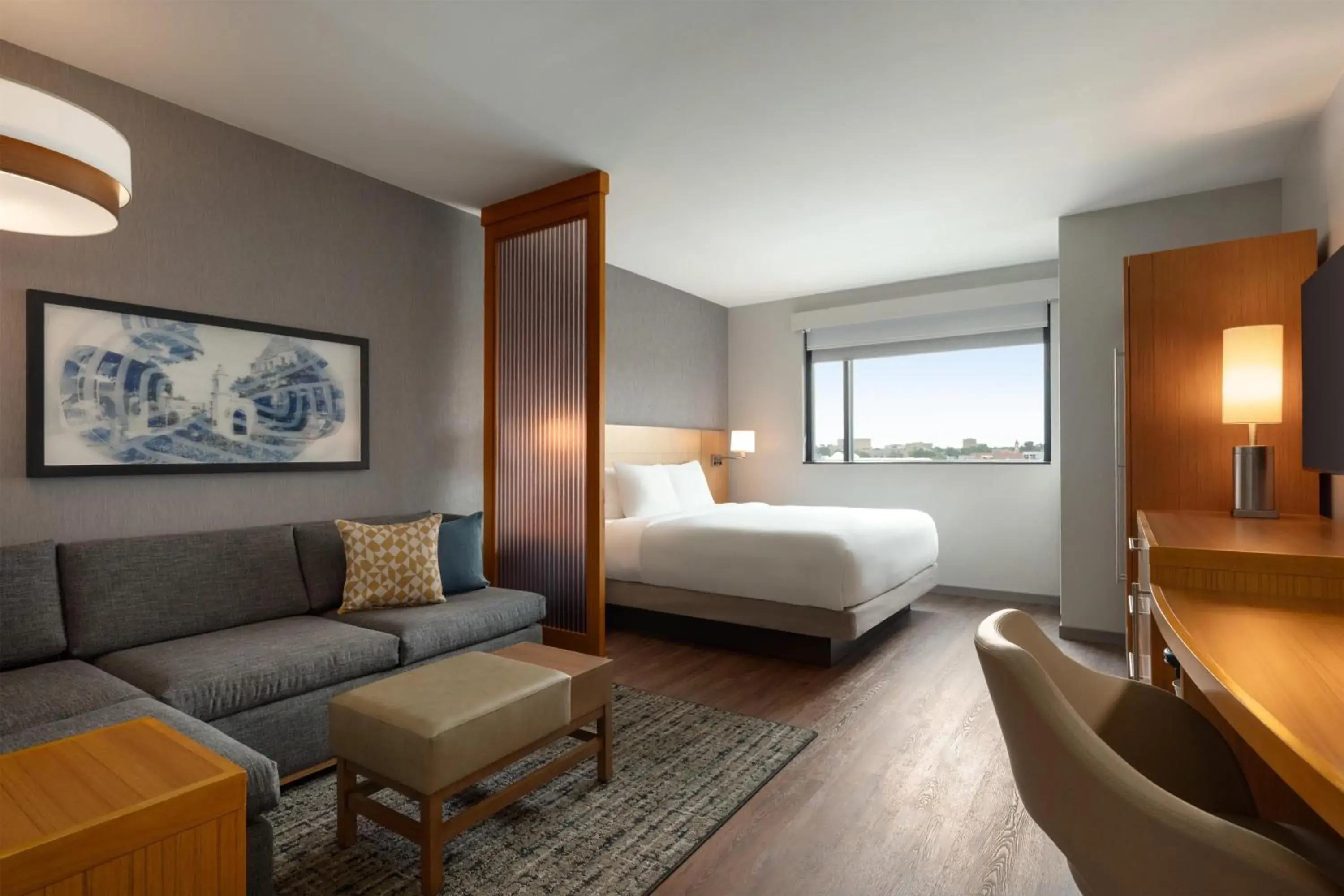 King Room with Sofa Bed in Hyatt Place Bloomington Indiana King Room with Sofa Bed in Hyatt Place Bloomington Indiana