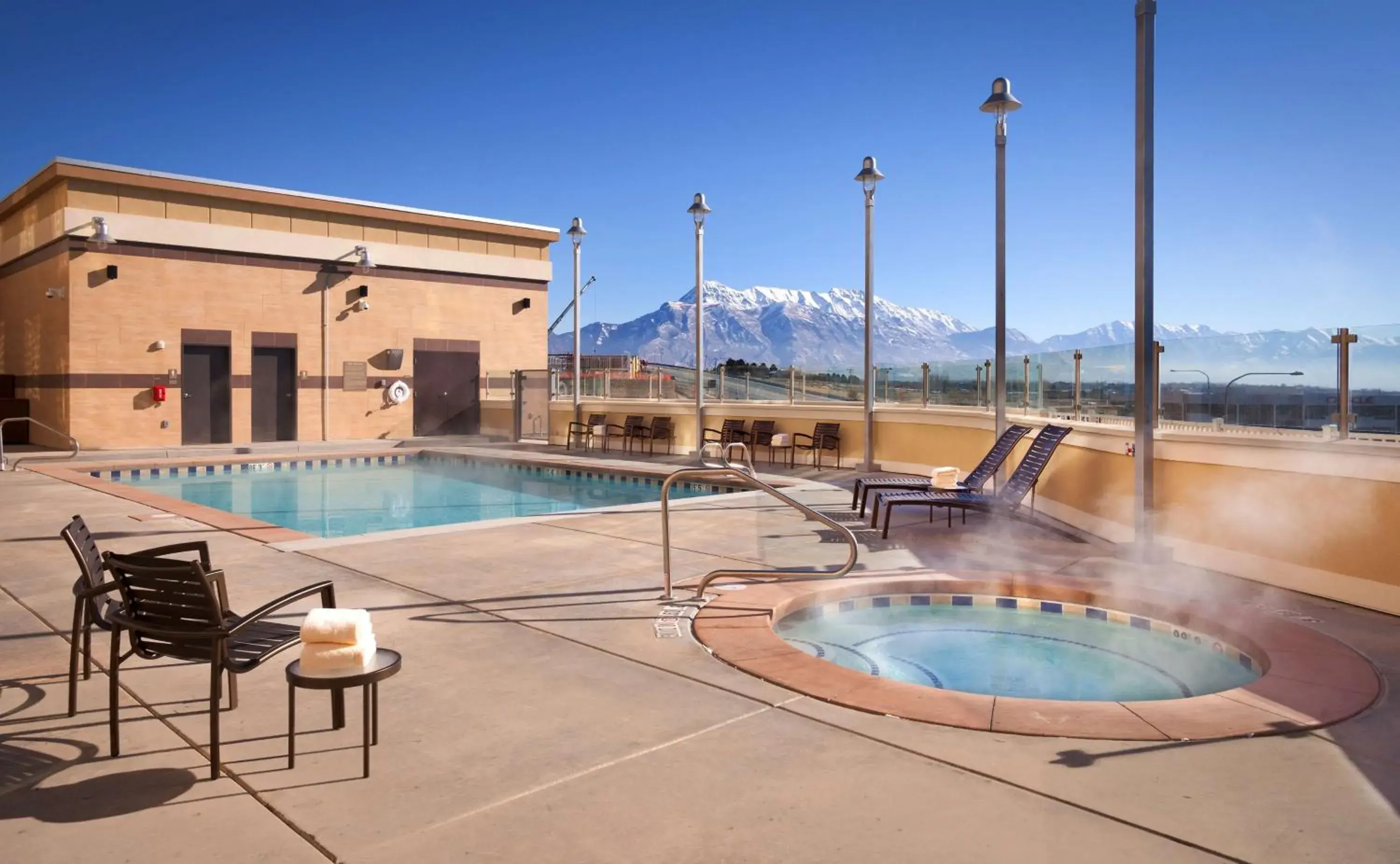Swimming pool in Hyatt Place Salt Lake City/Lehi Swimming pool in Hyatt Place Salt Lake City/Lehi