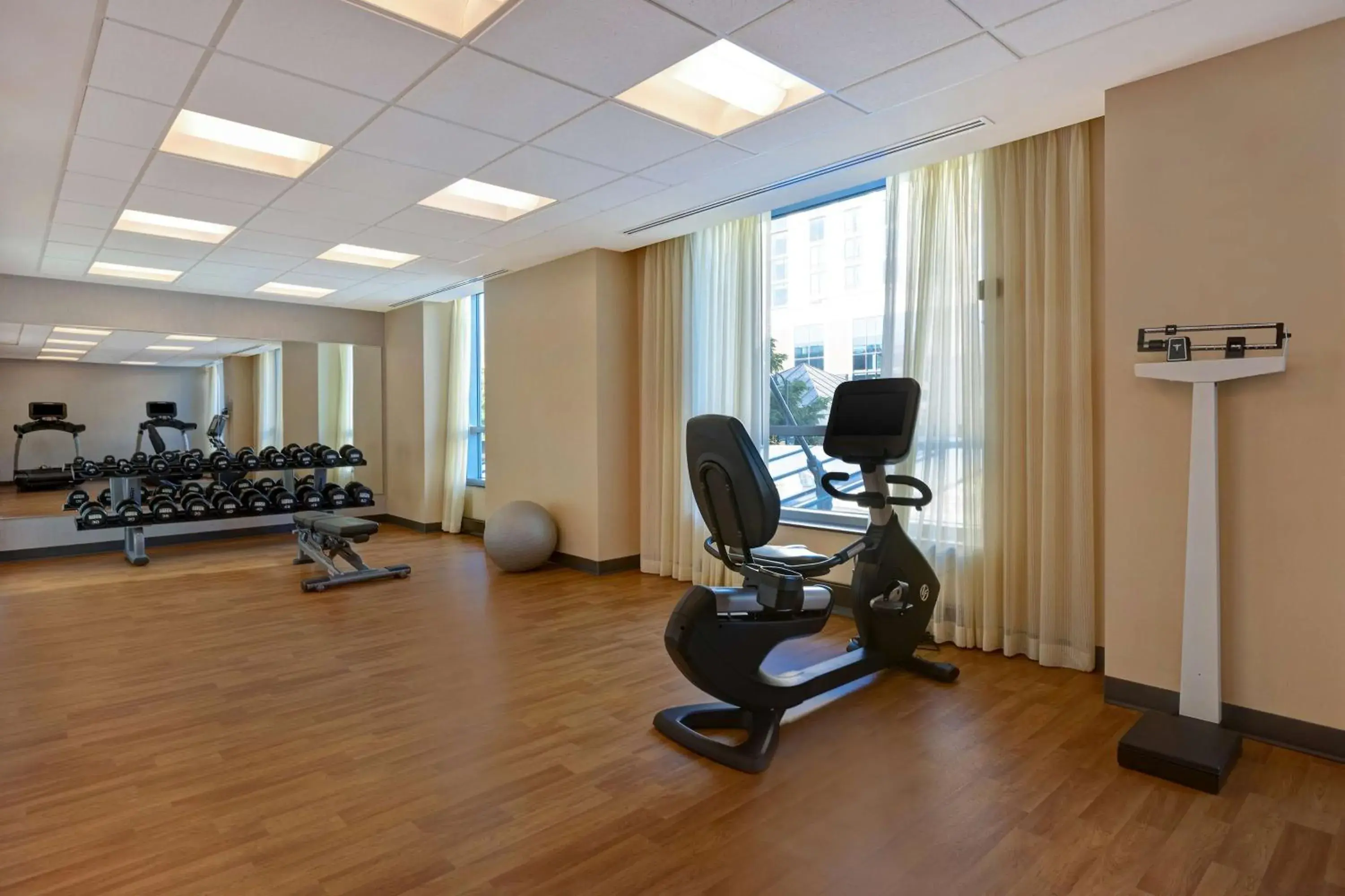 Fitness centre/facilities in Hyatt Place Bloomington / Normal Fitness centre/facilities in Hyatt Place Bloomington / Normal