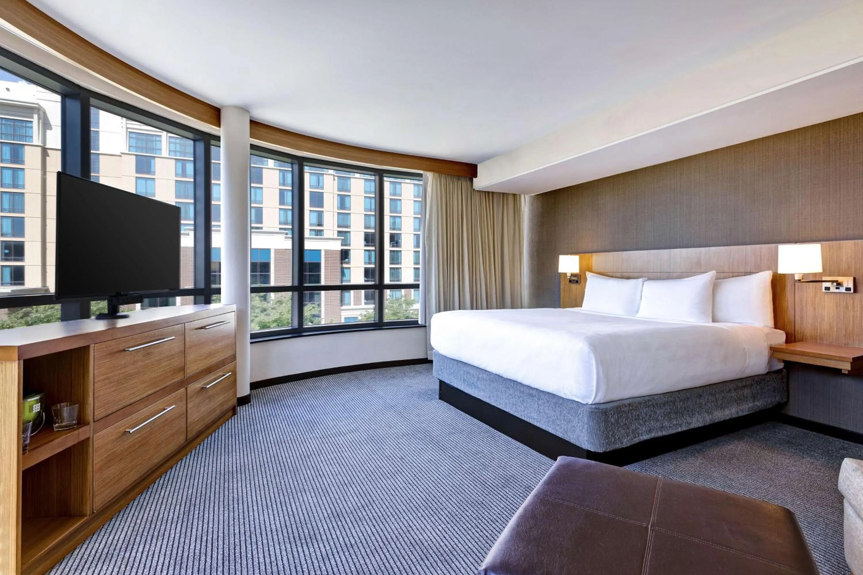 Bedroom, Bed in Hyatt Place Bloomington / Normal