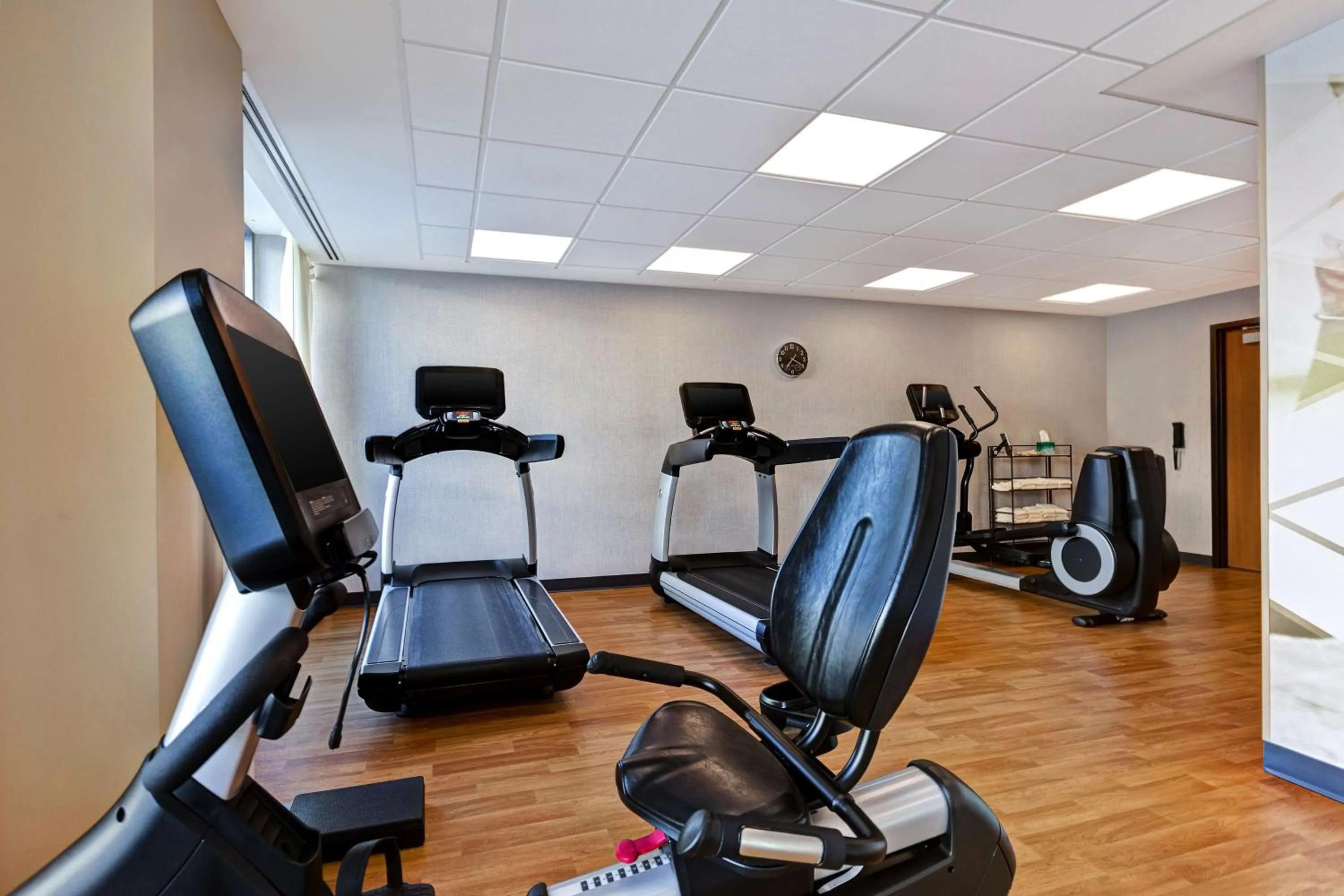 Fitness centre/facilities in Hyatt Place Bloomington / Normal