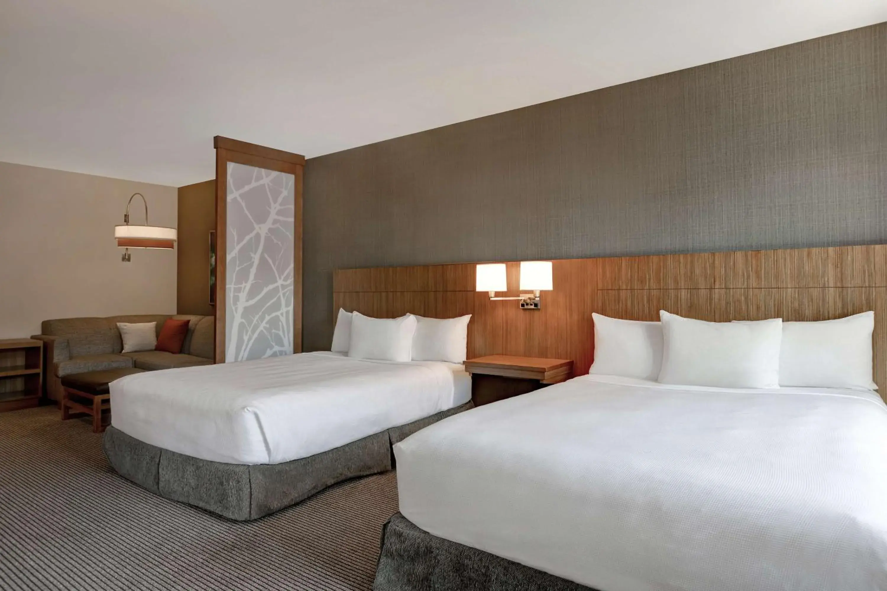 Bedroom, Bed in Hyatt Place Bloomington / Normal Bedroom, Bed in Hyatt Place Bloomington / Normal