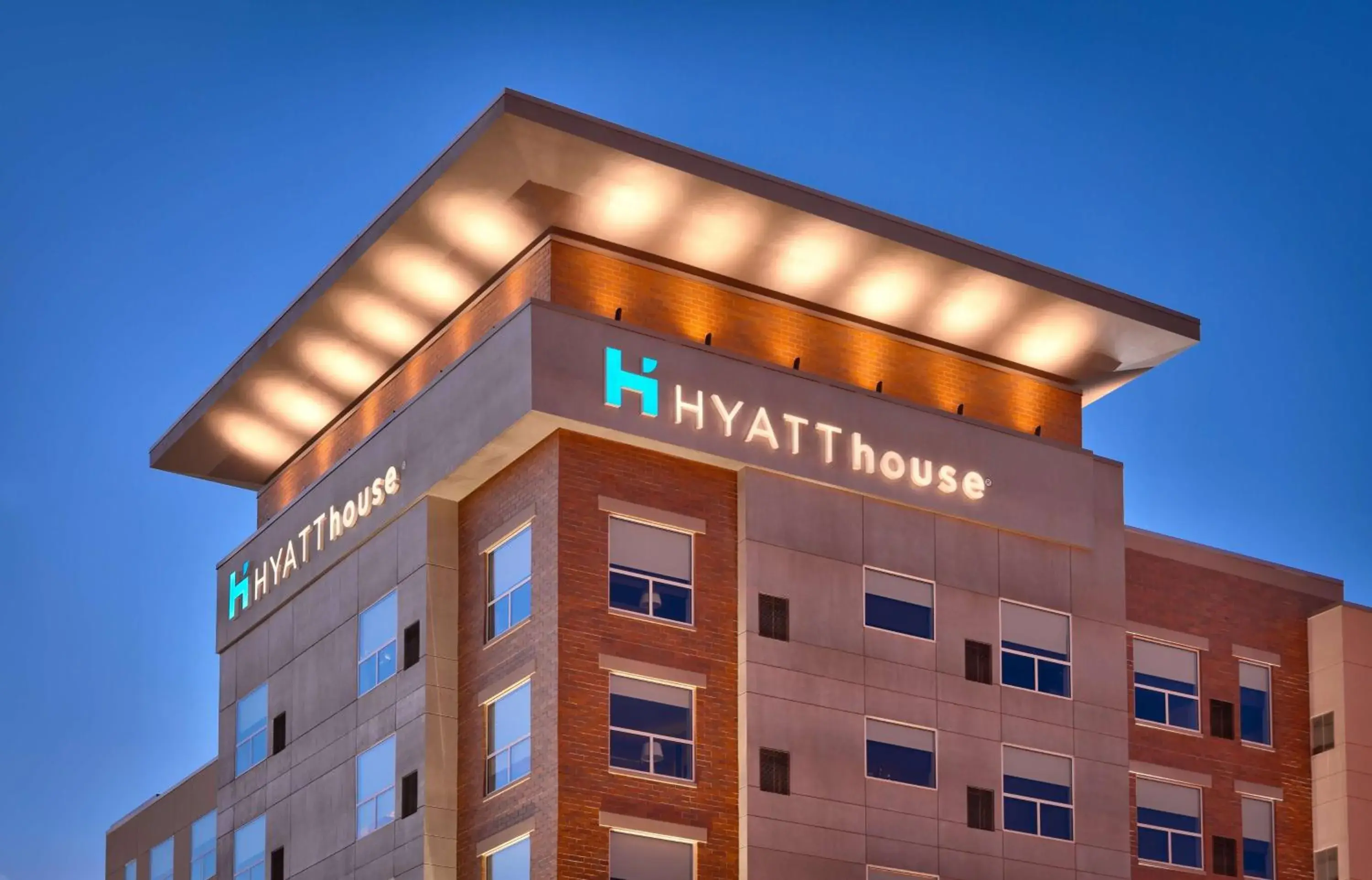 Property building in Hyatt House Salt Lake City Downtown Property building in Hyatt House Salt Lake City Downtown