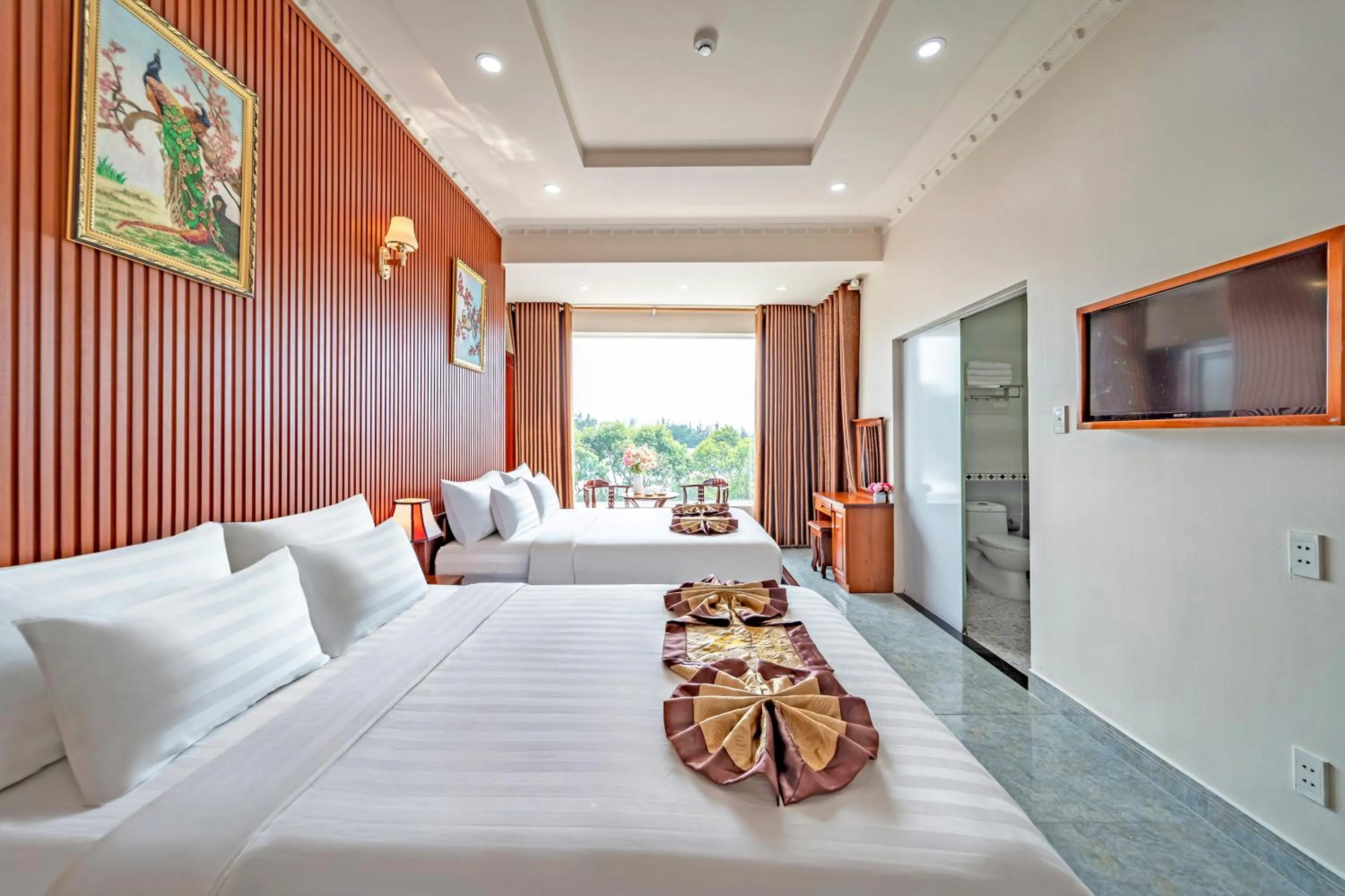 Photo of the whole room, Bed in Venus Hotel