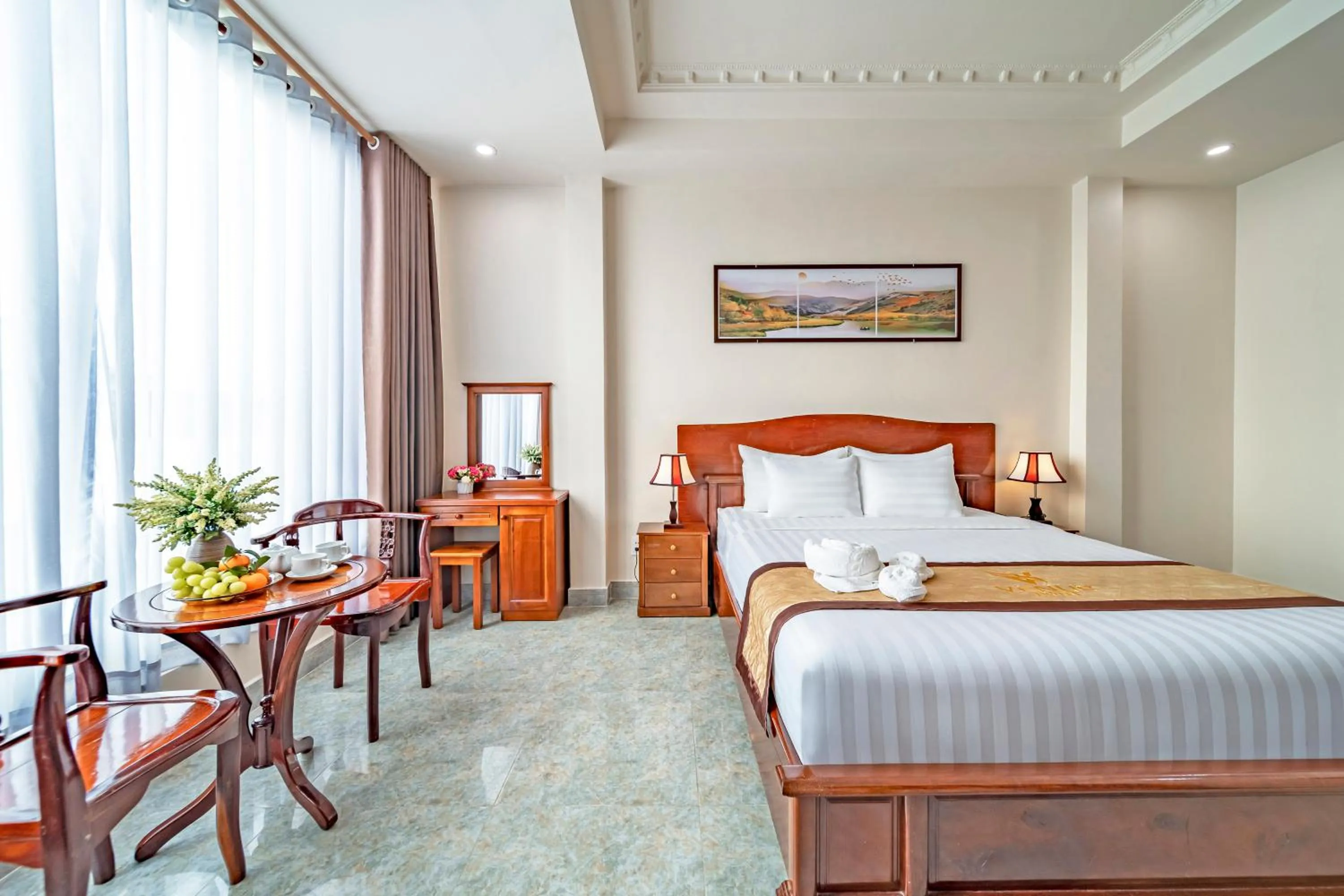 Bedroom, Bed in Venus Hotel