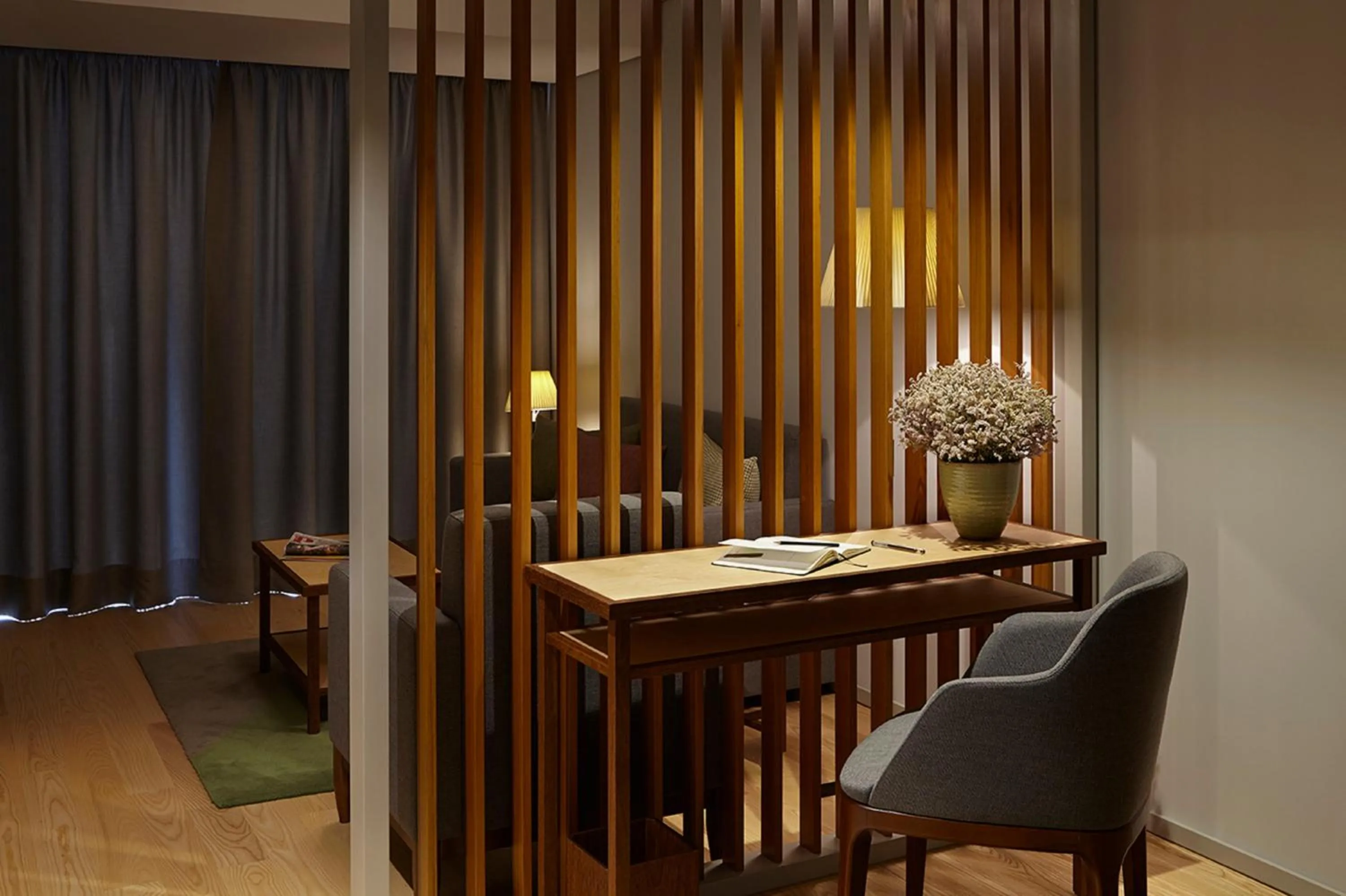 Seating area in Abrigo da Montanha Hotel Rural