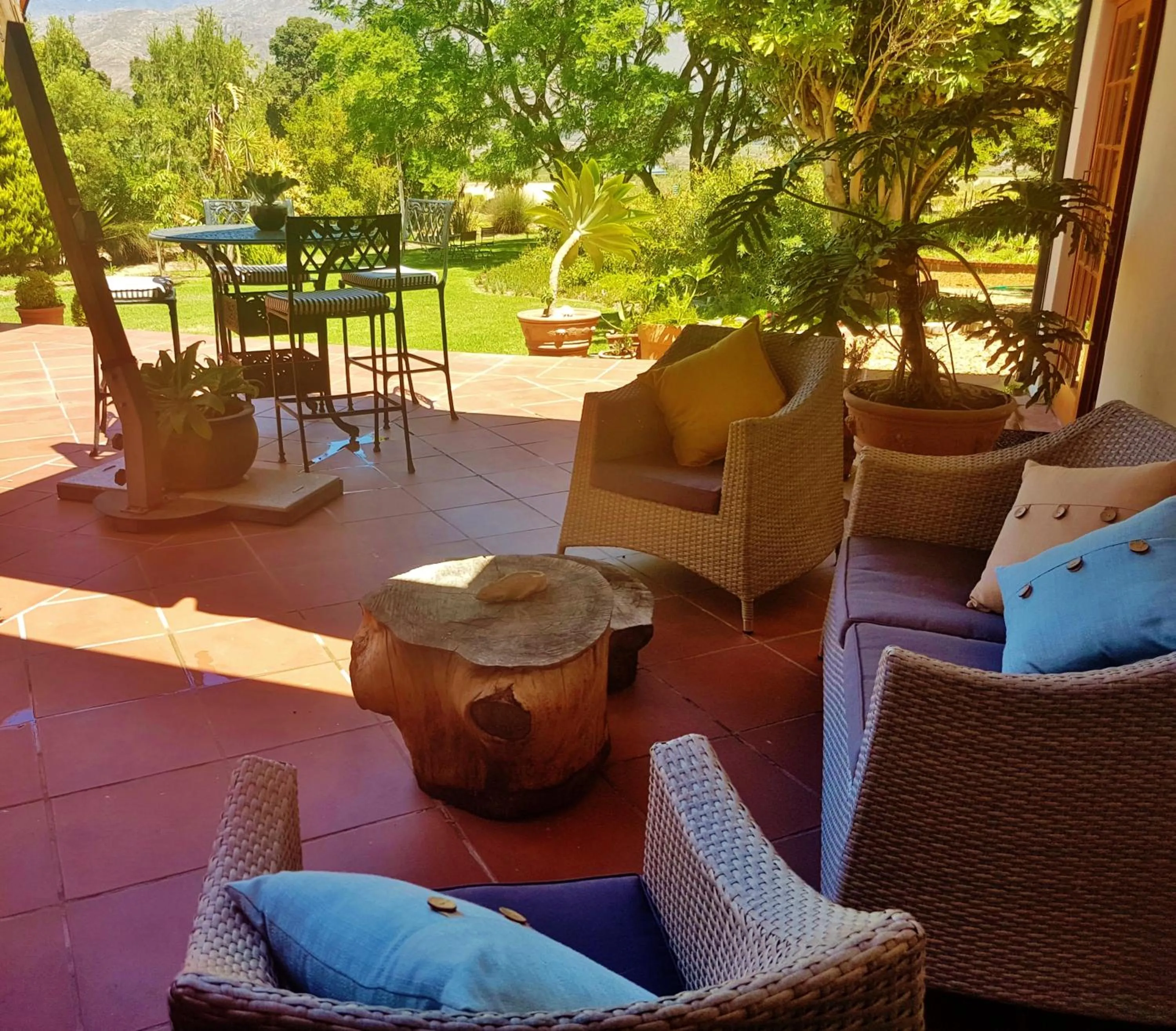 Patio in Val d'Or Estate