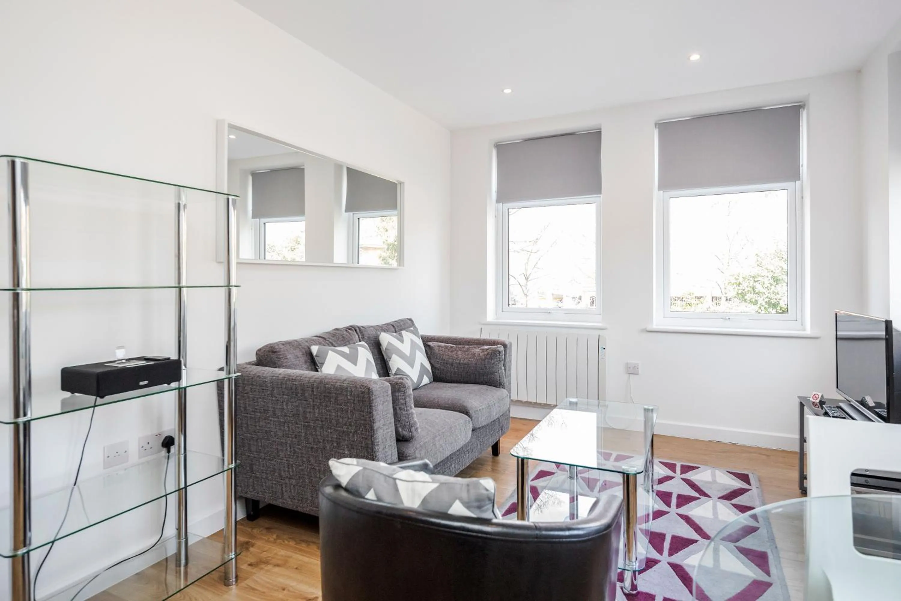 Living room in Roomspace Serviced Apartments - Swan House
