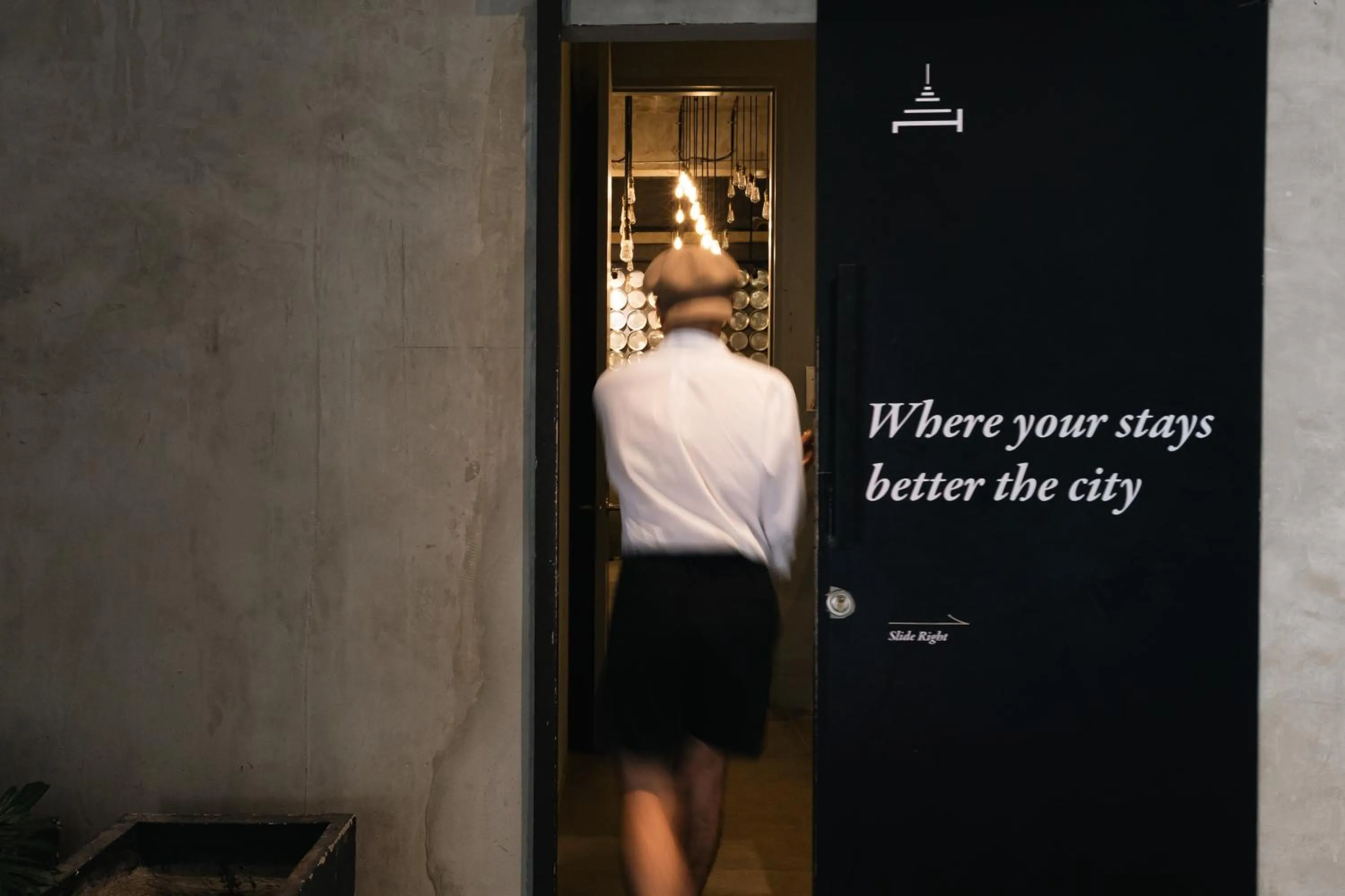 Facade/entrance in Once Again Hostel