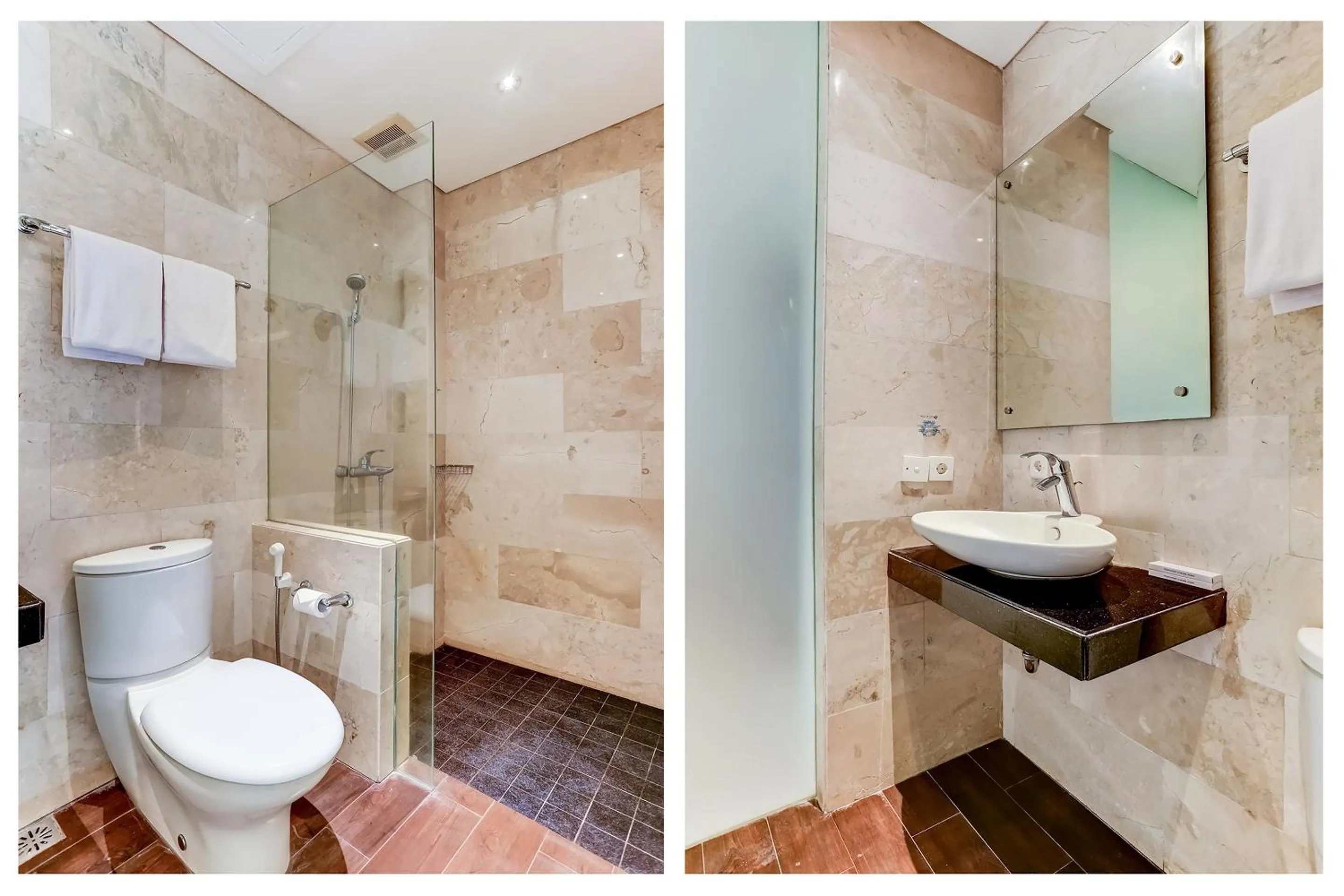 Bathroom in Collection O Legian Near Pantai Kuta Formerly Premium Legian