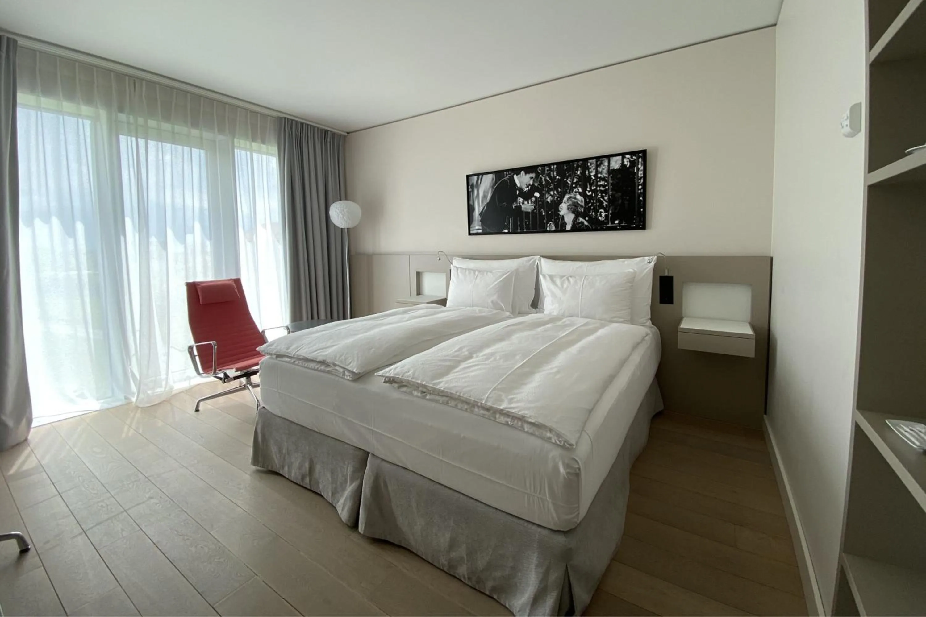 Photo of the whole room, Bed in Modern Times Hotel, Vevey, A Tribute Portfolio Hotel