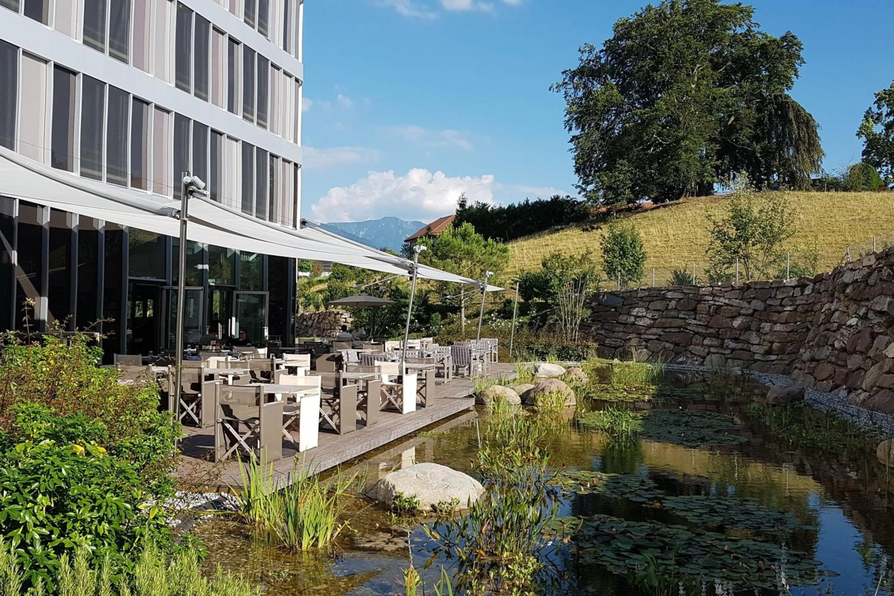 Restaurant/places to eat in Modern Times Hotel, Vevey, A Tribute Portfolio Hotel