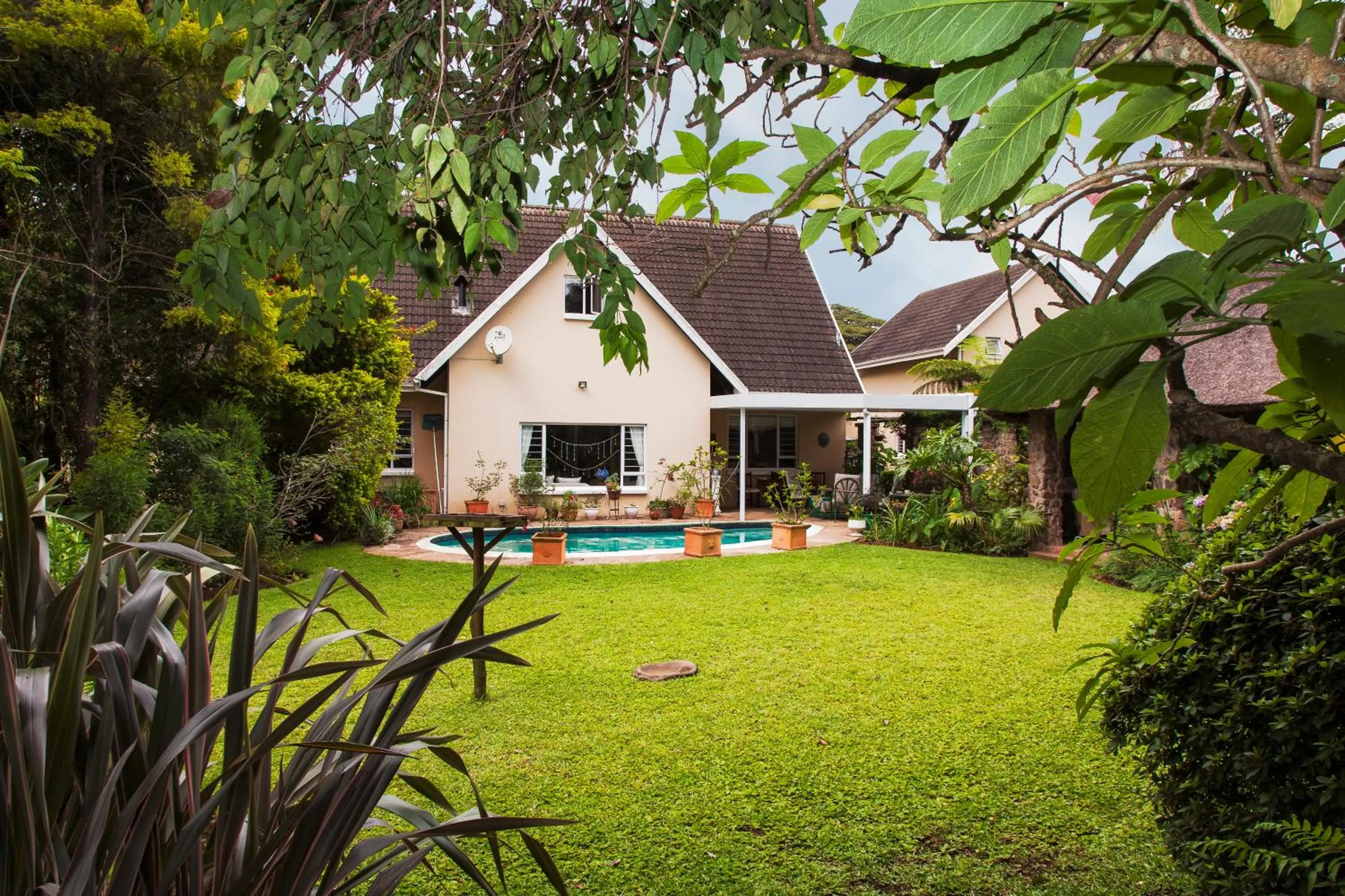Garden in York House Guest House