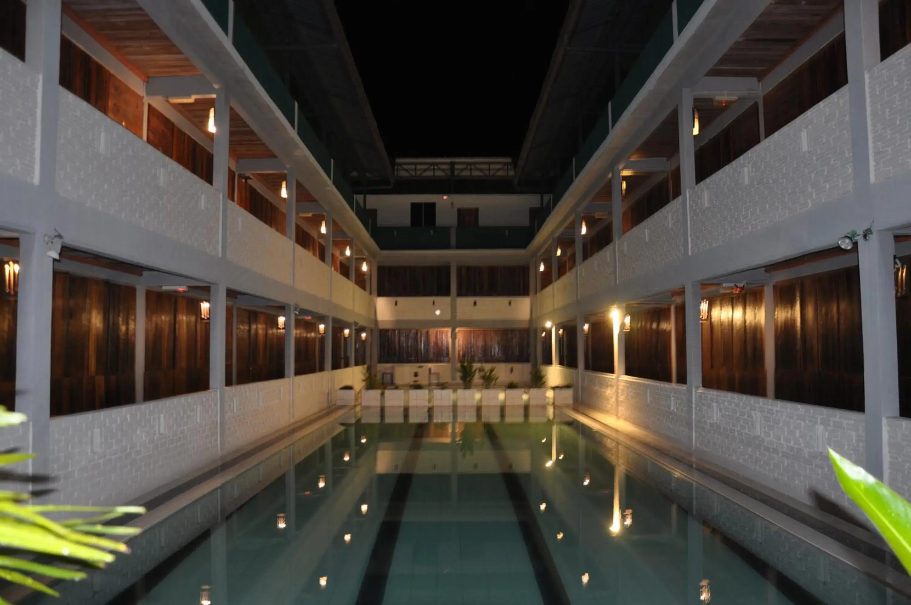 Pool view in Joe Fisherman Inn Pool view in Joe Fisherman Inn