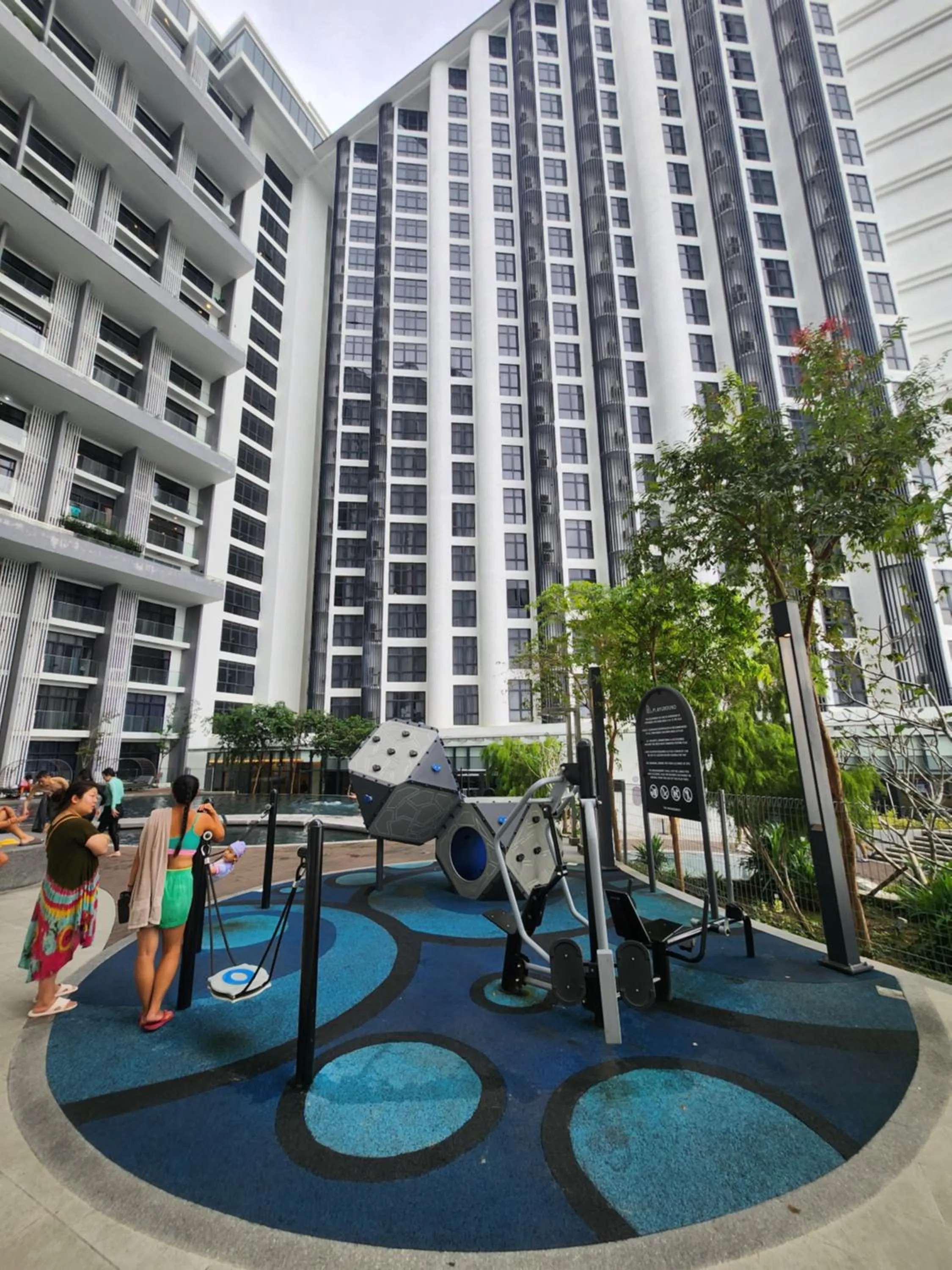 Children play ground in The Shore Kota Kinabalu