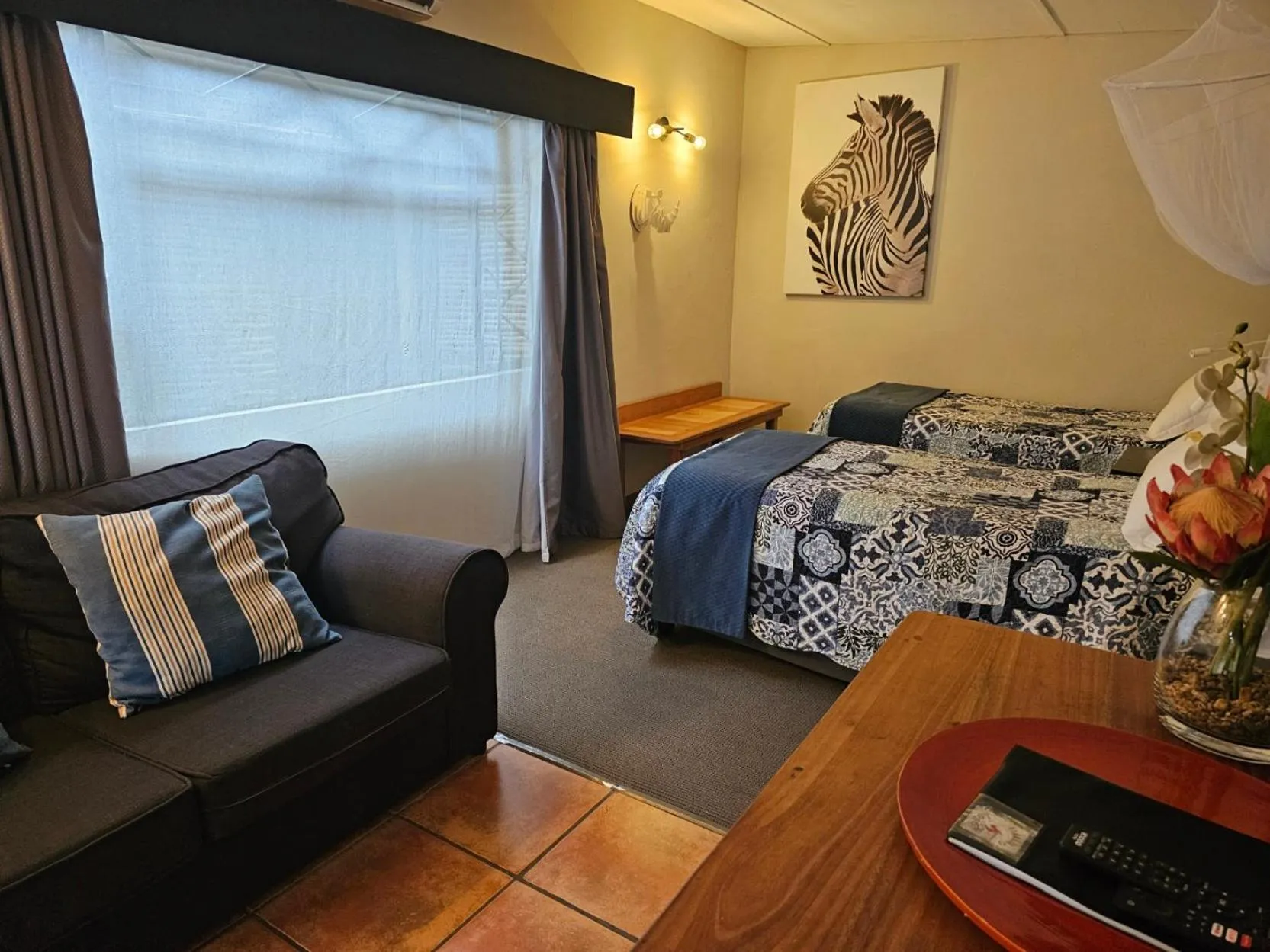 Bed in Umlilo Guest House