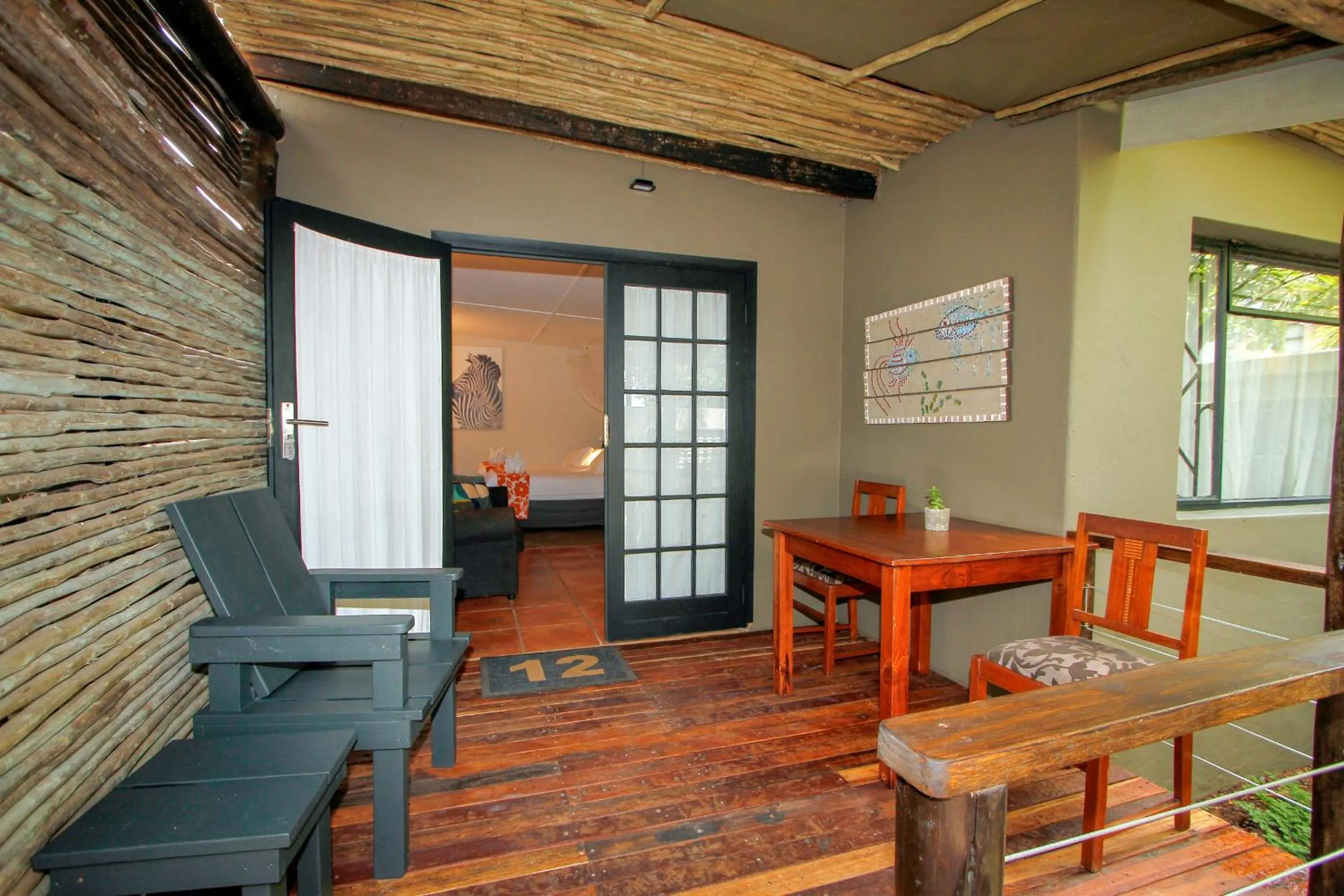 Balcony/Terrace in Umlilo Guest House