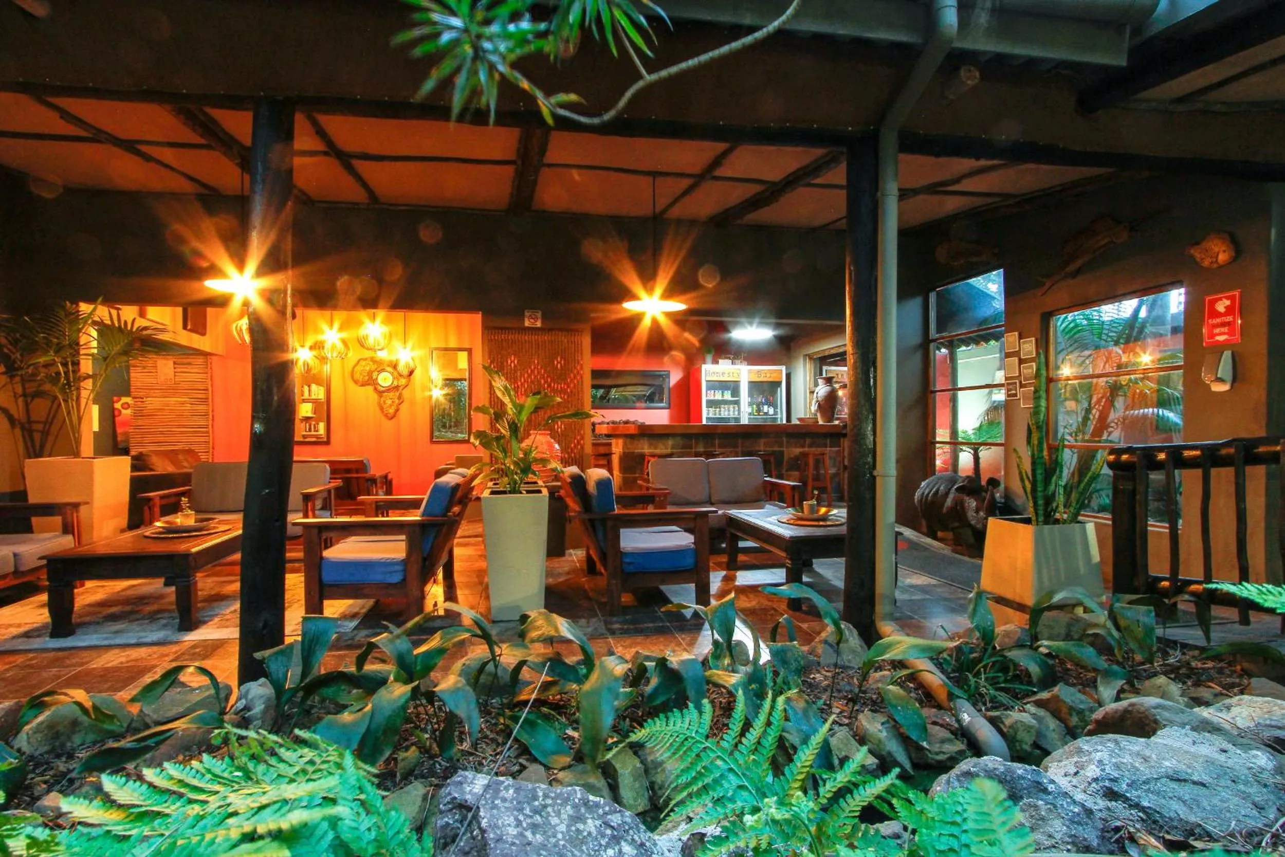 Lounge or bar in Umlilo Guest House