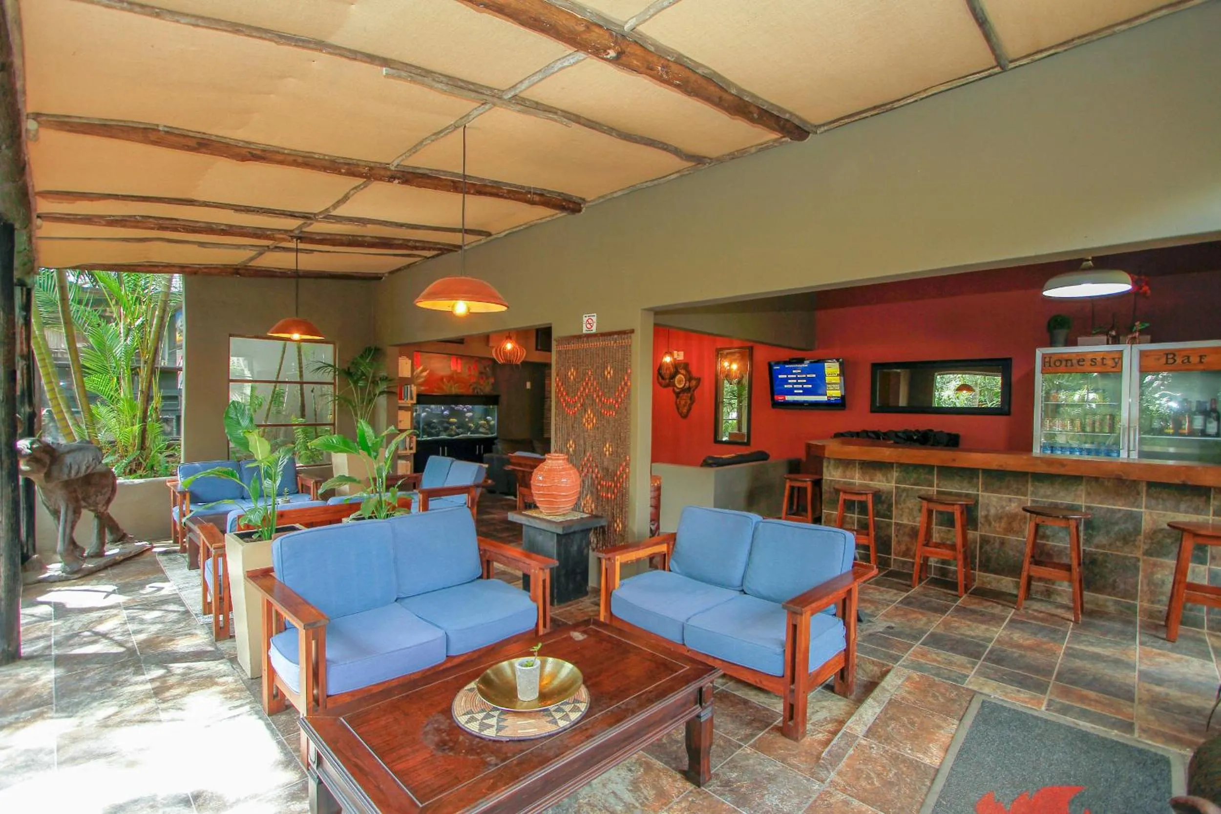 Lounge or bar in Umlilo Guest House