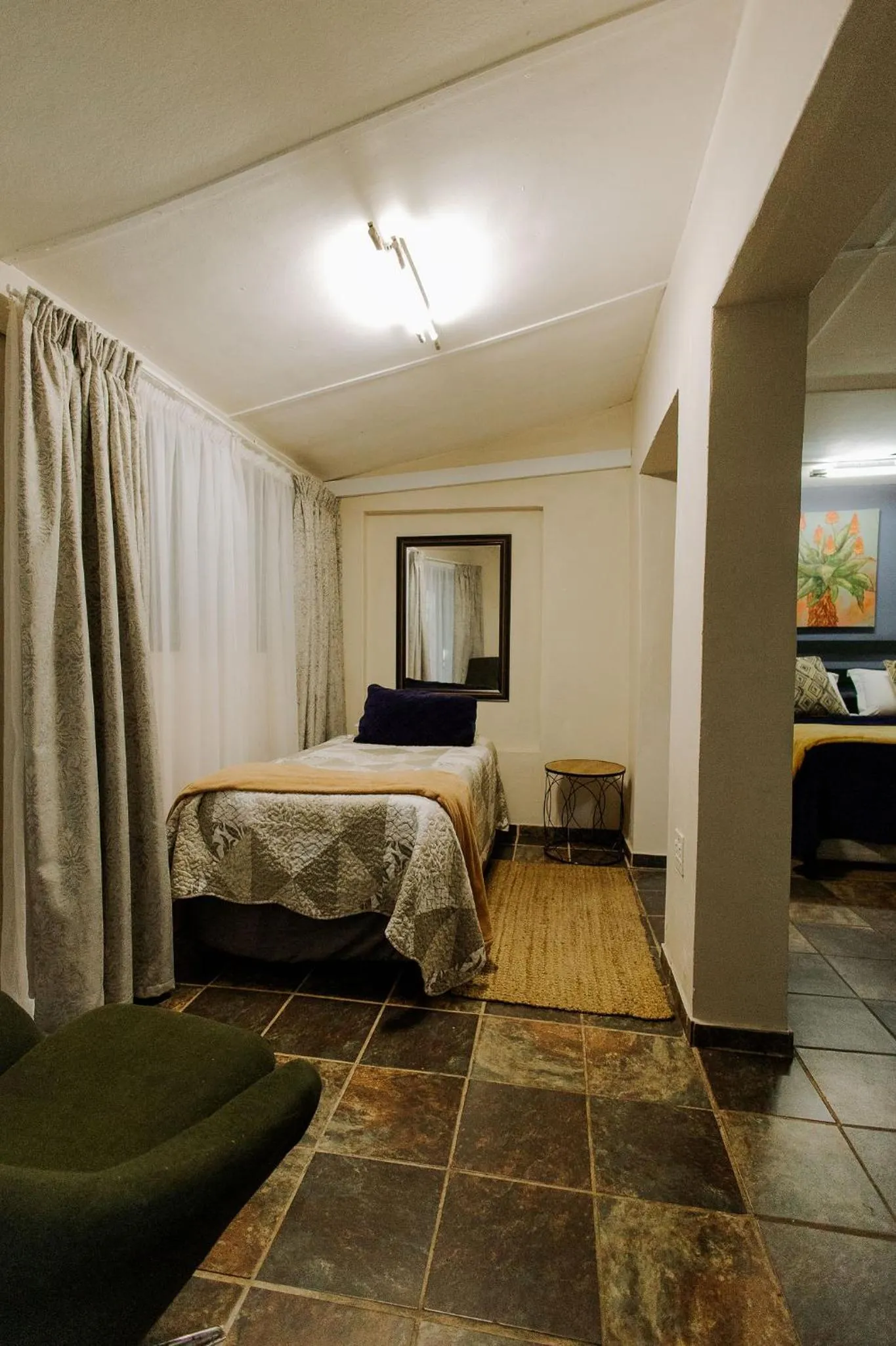 Bed in Umlilo Guest House