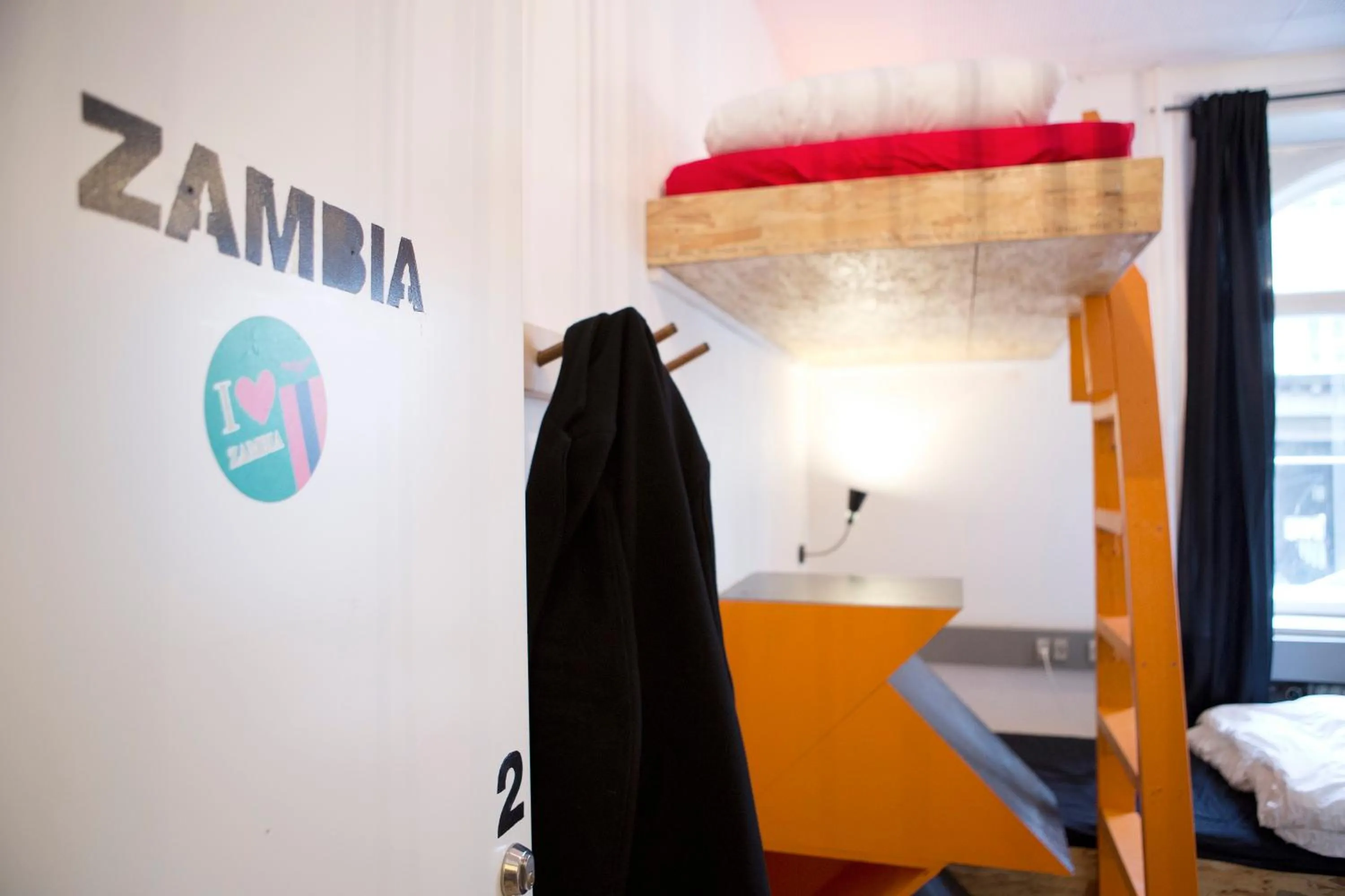 Decorative detail in Globalhagen Hostel