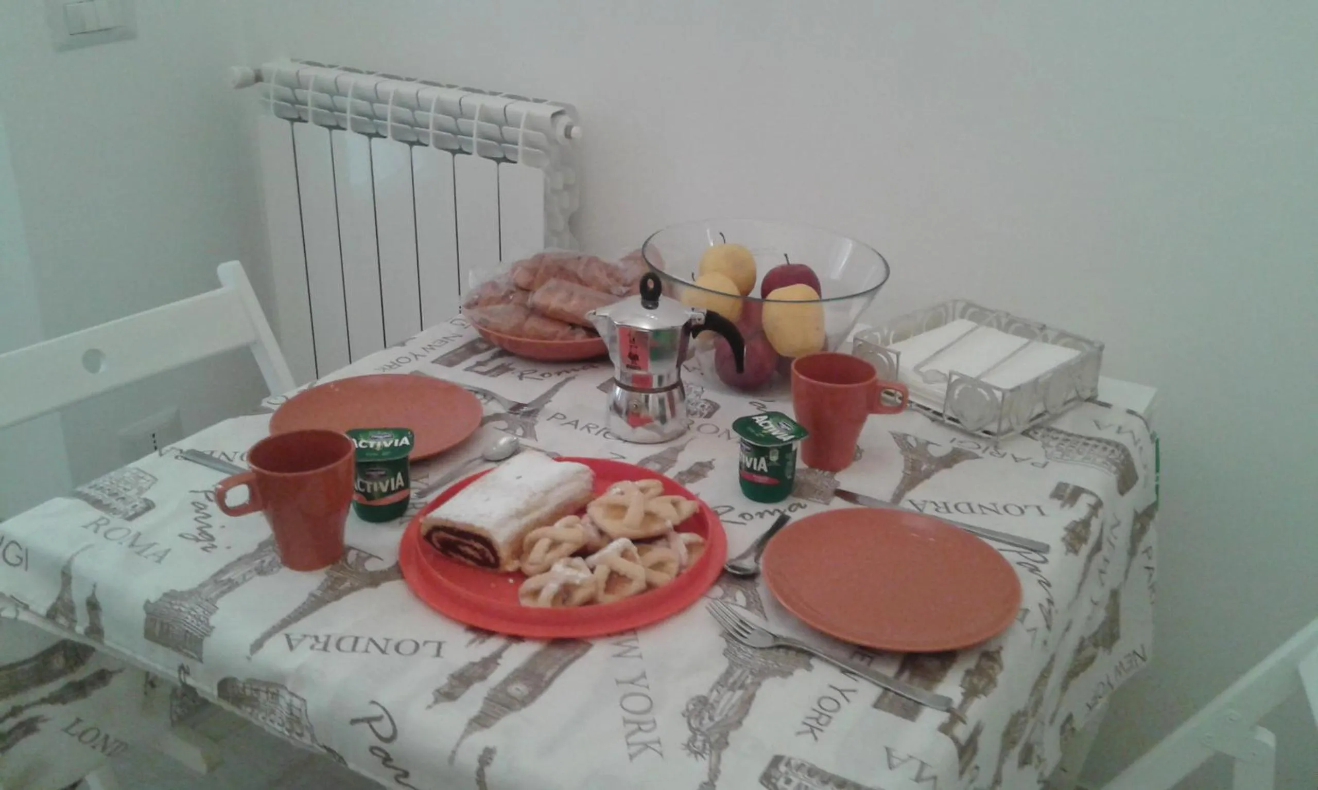 Food and drinks in La Casetta di Ely