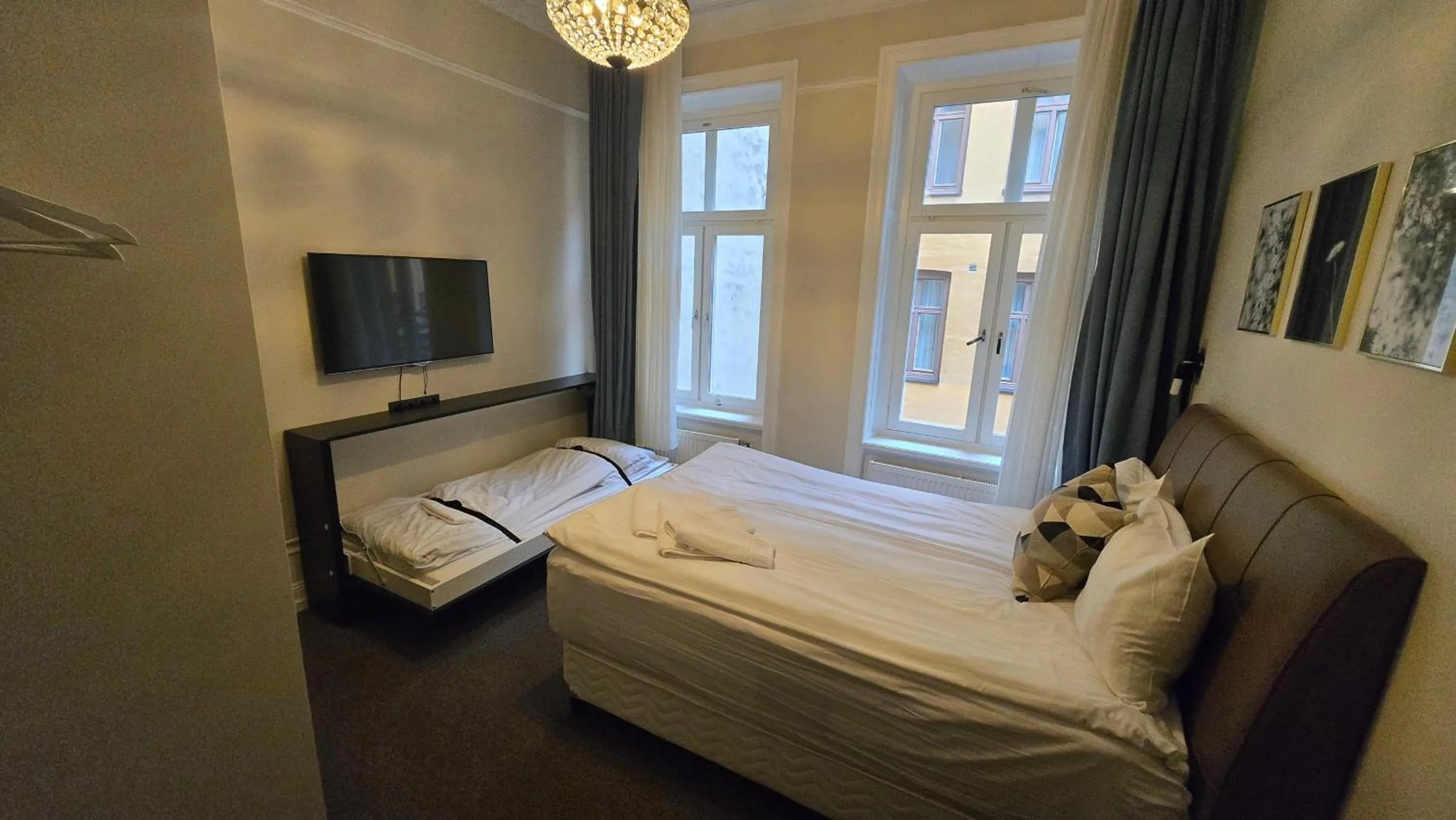 Bed in Hotel Hötorget