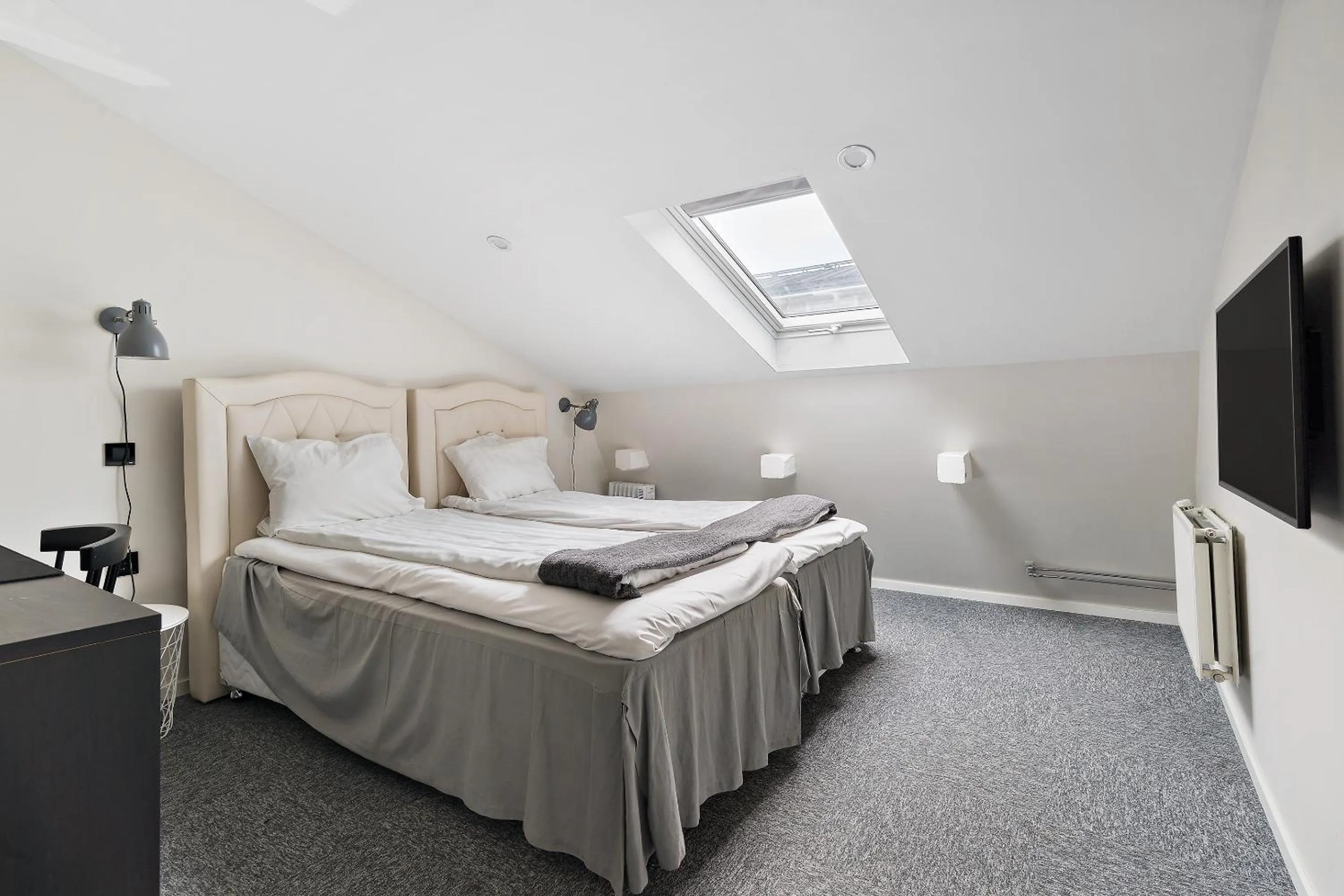 Bed in Hotel Hötorget