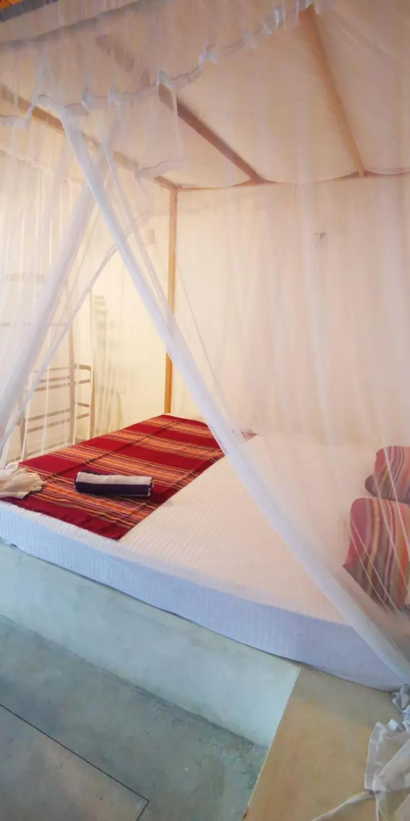 Bed in Weligama Bay Eco Villa