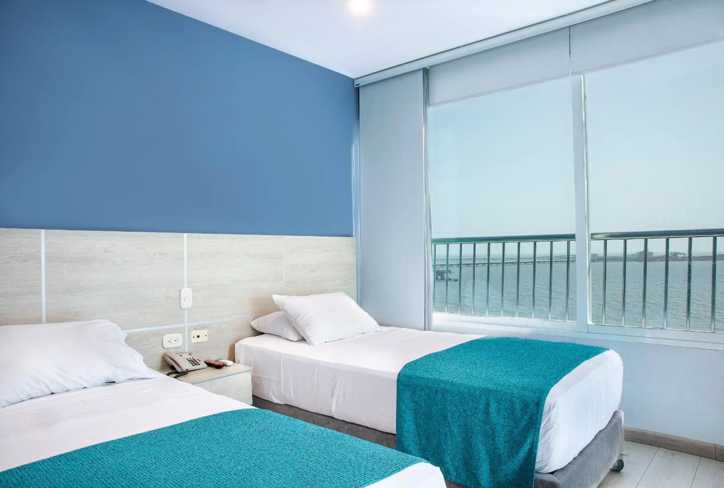 Bedroom, Bed in Hotel Santorini Casablanca Resort