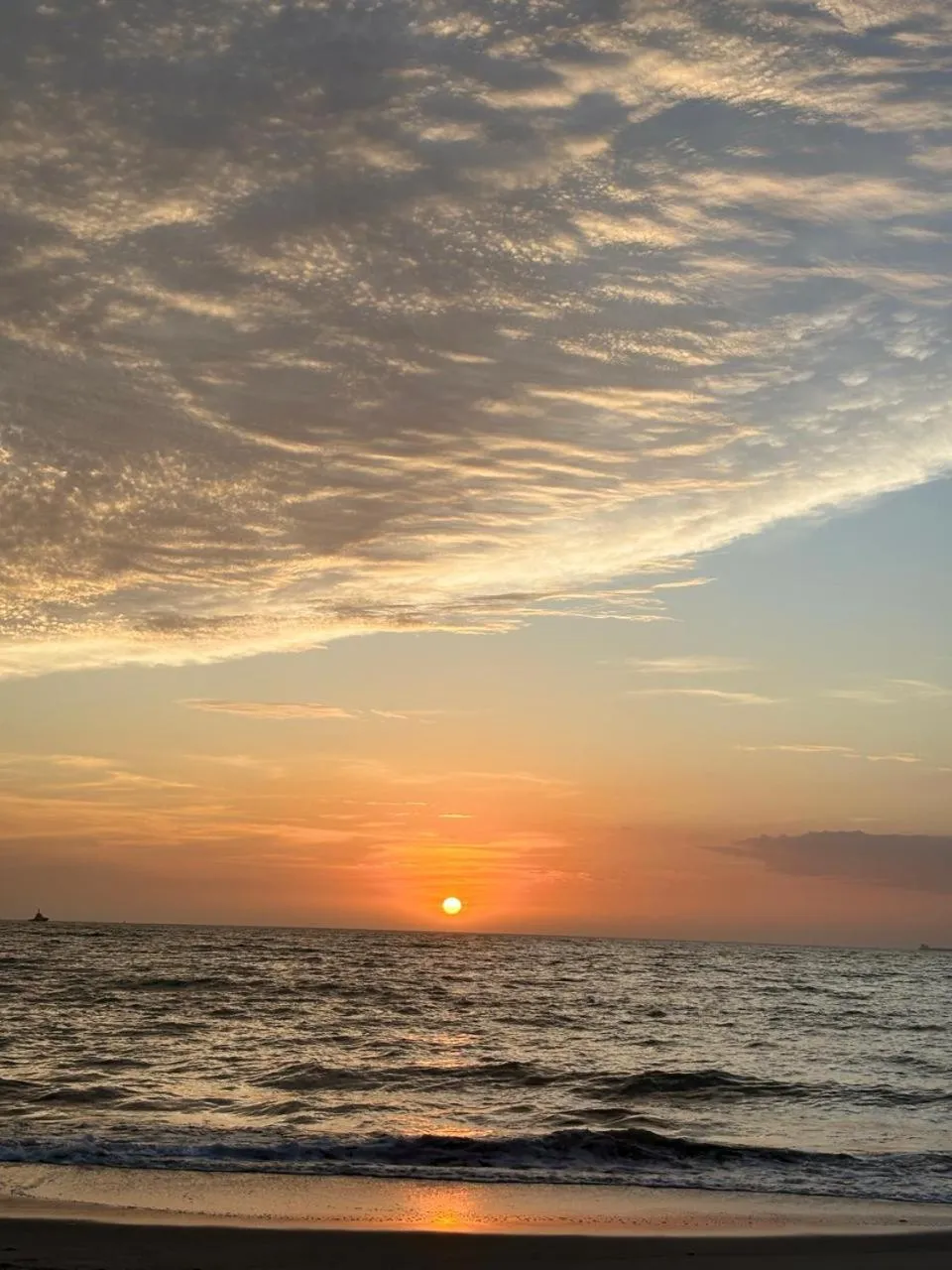 Sunset in Hotel Santorini Casablanca Resort