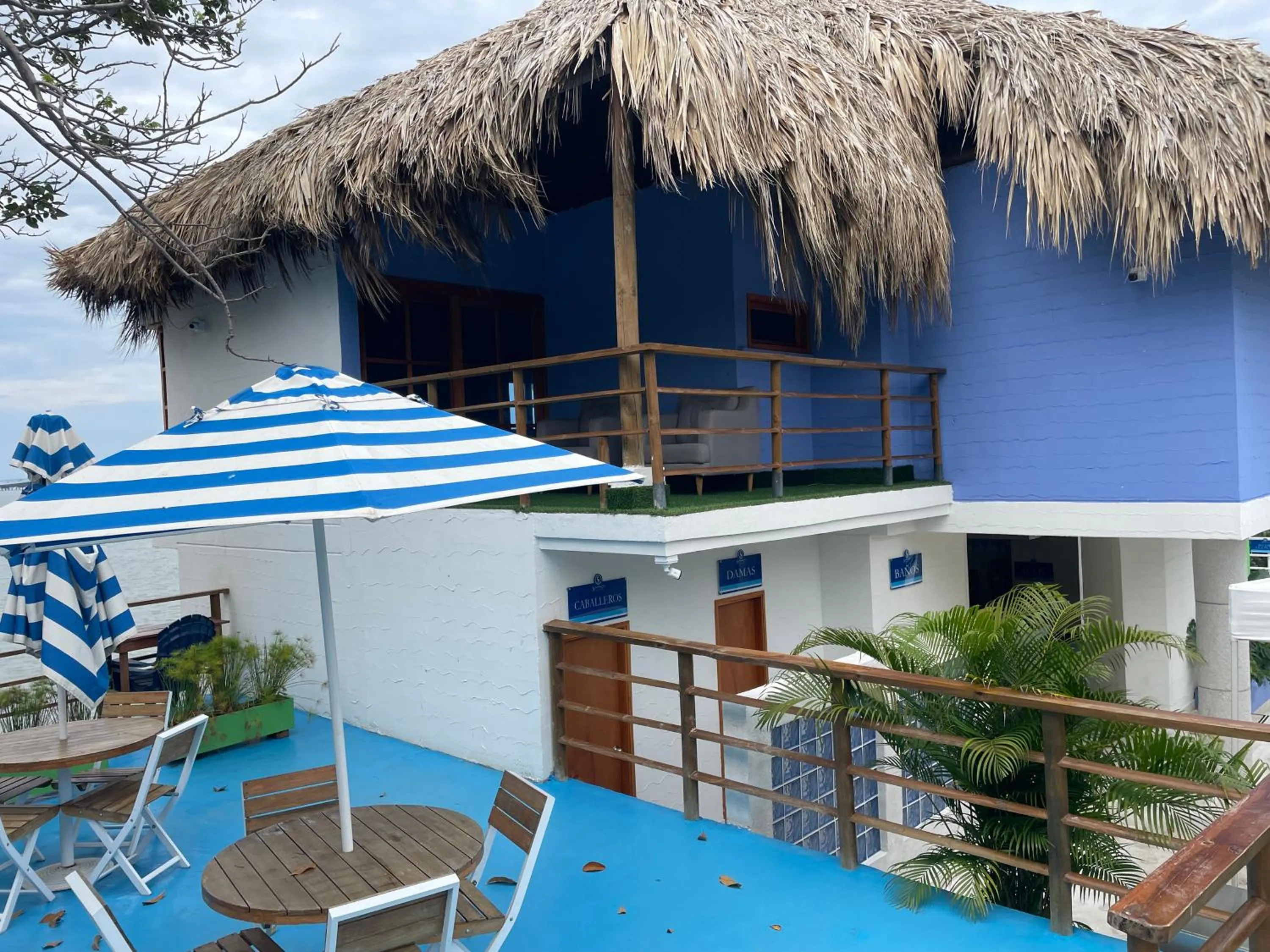 Aqua park in Hotel Santorini Casablanca Resort