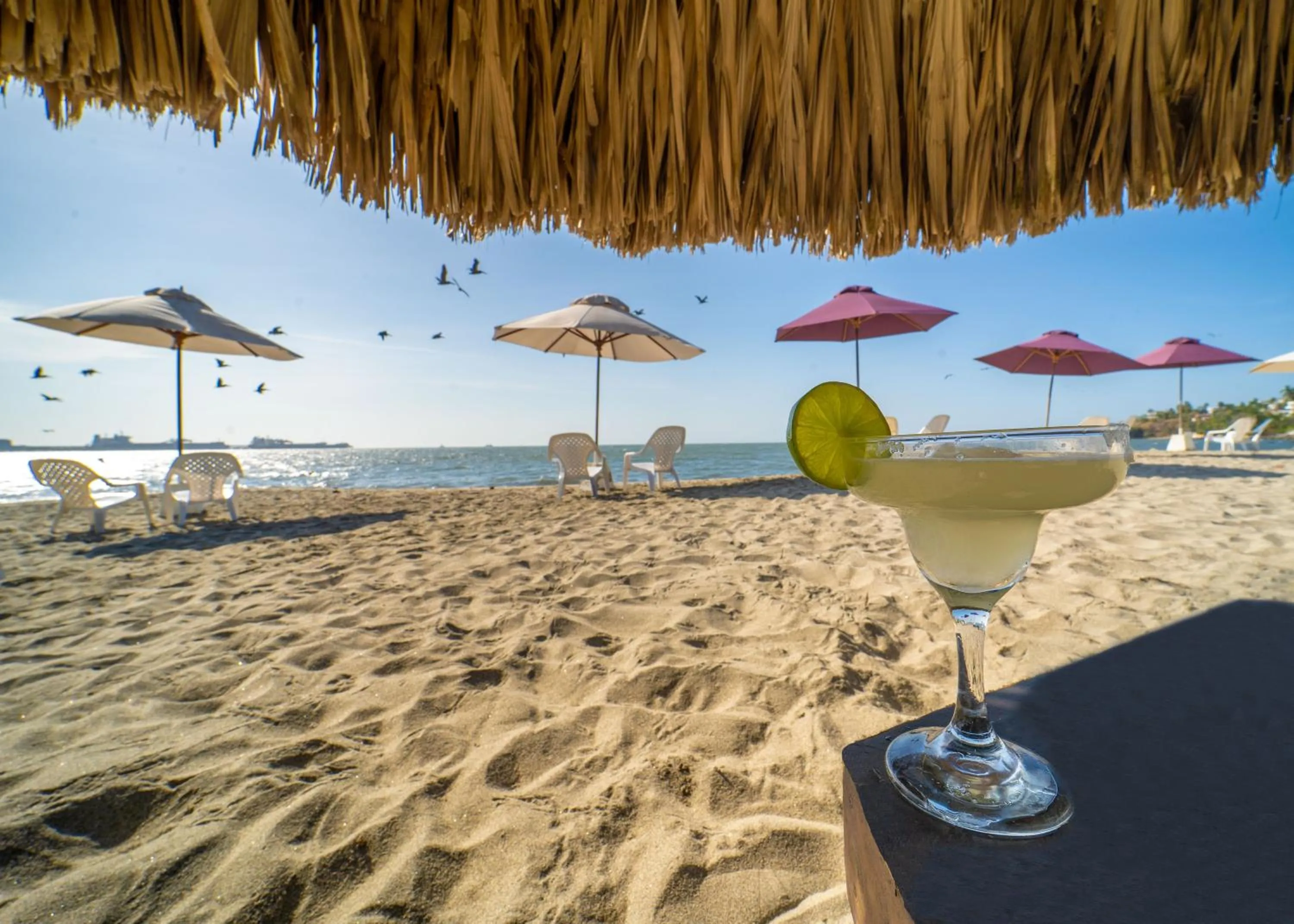 Beach in Hotel Santorini Casablanca Resort
