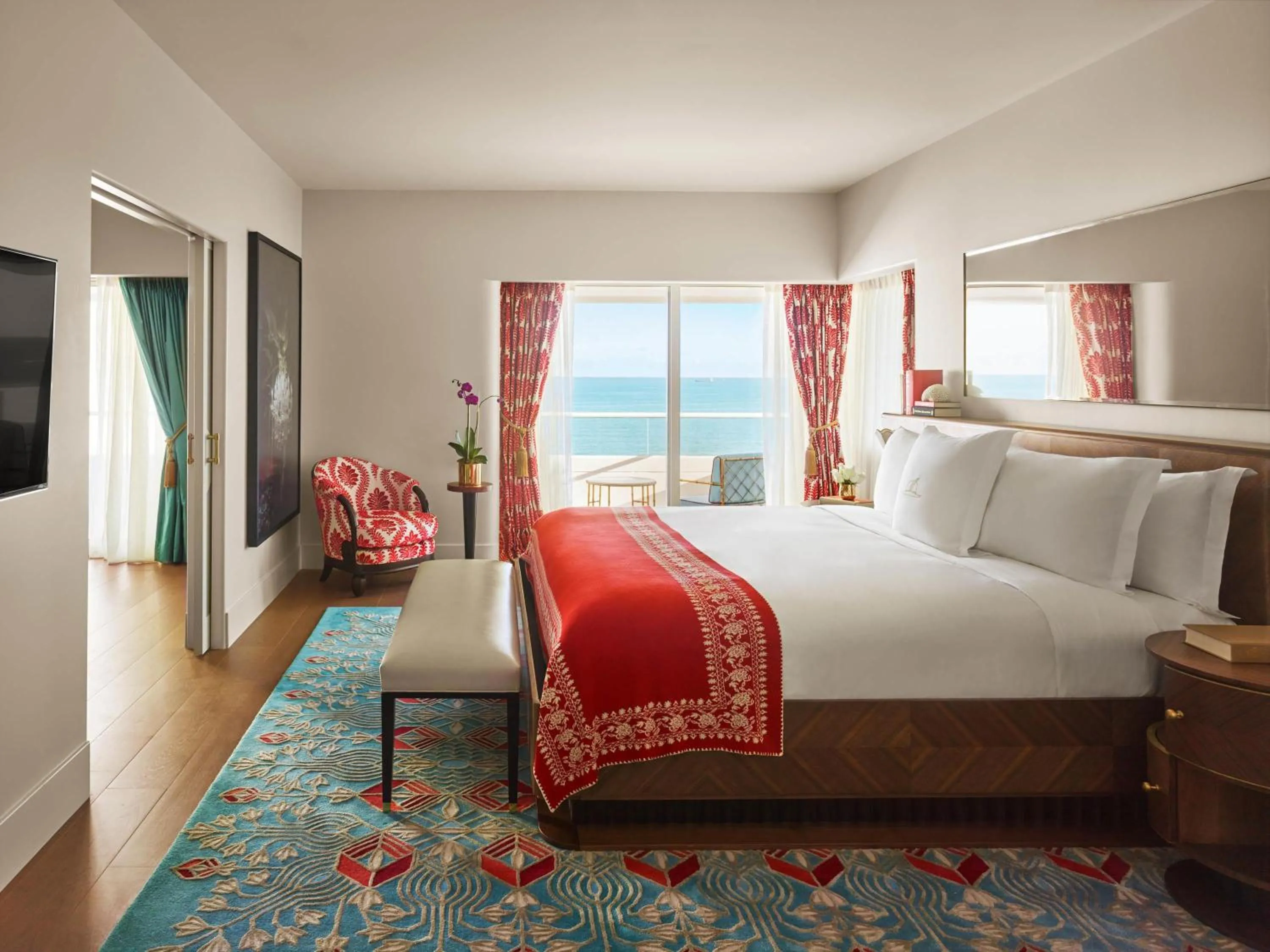 Bedroom, Bed in Faena Hotel Miami Beach