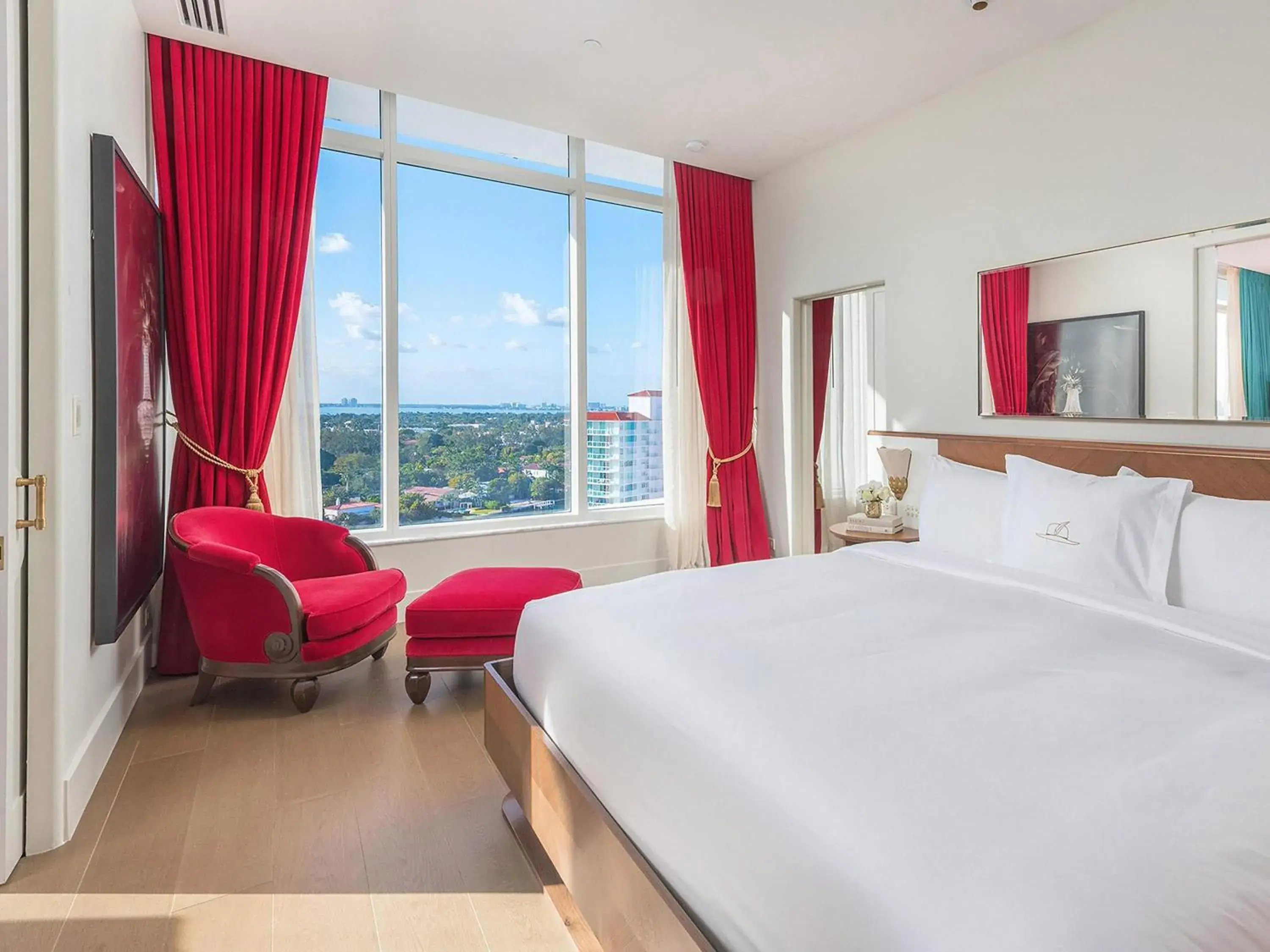 Bedroom, Bed in Faena Hotel Miami Beach Bedroom, Bed in Faena Hotel Miami Beach
