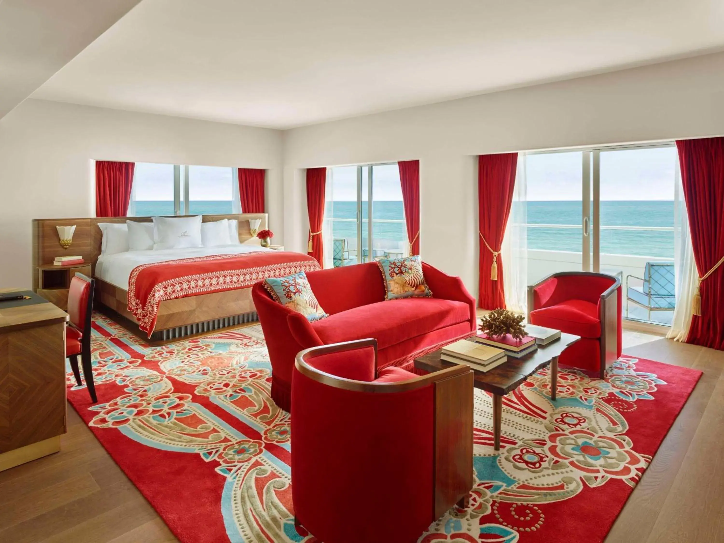Bedroom, Bed in Faena Hotel Miami Beach Bedroom, Bed in Faena Hotel Miami Beach