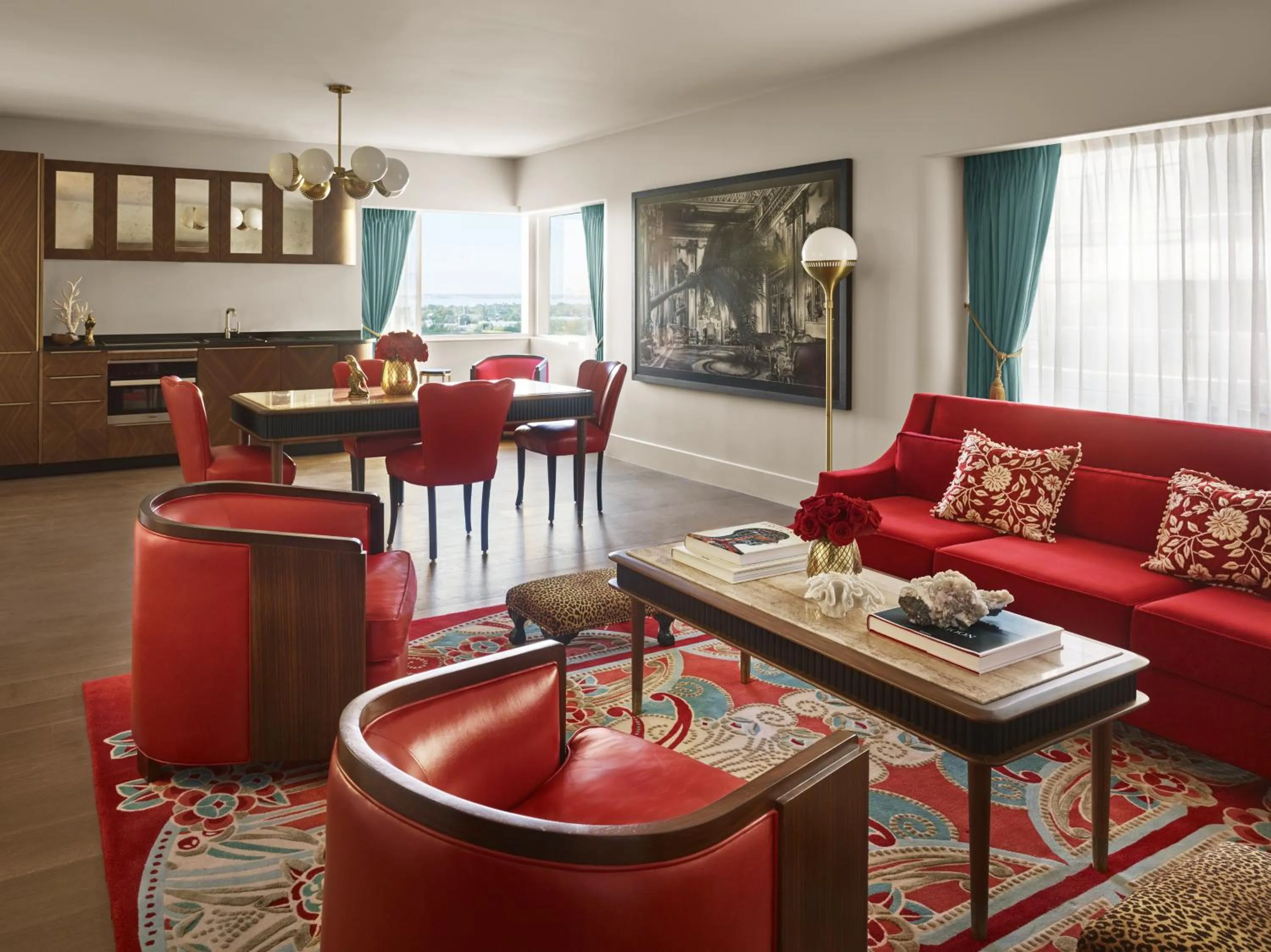 Living room in Faena Hotel Miami Beach