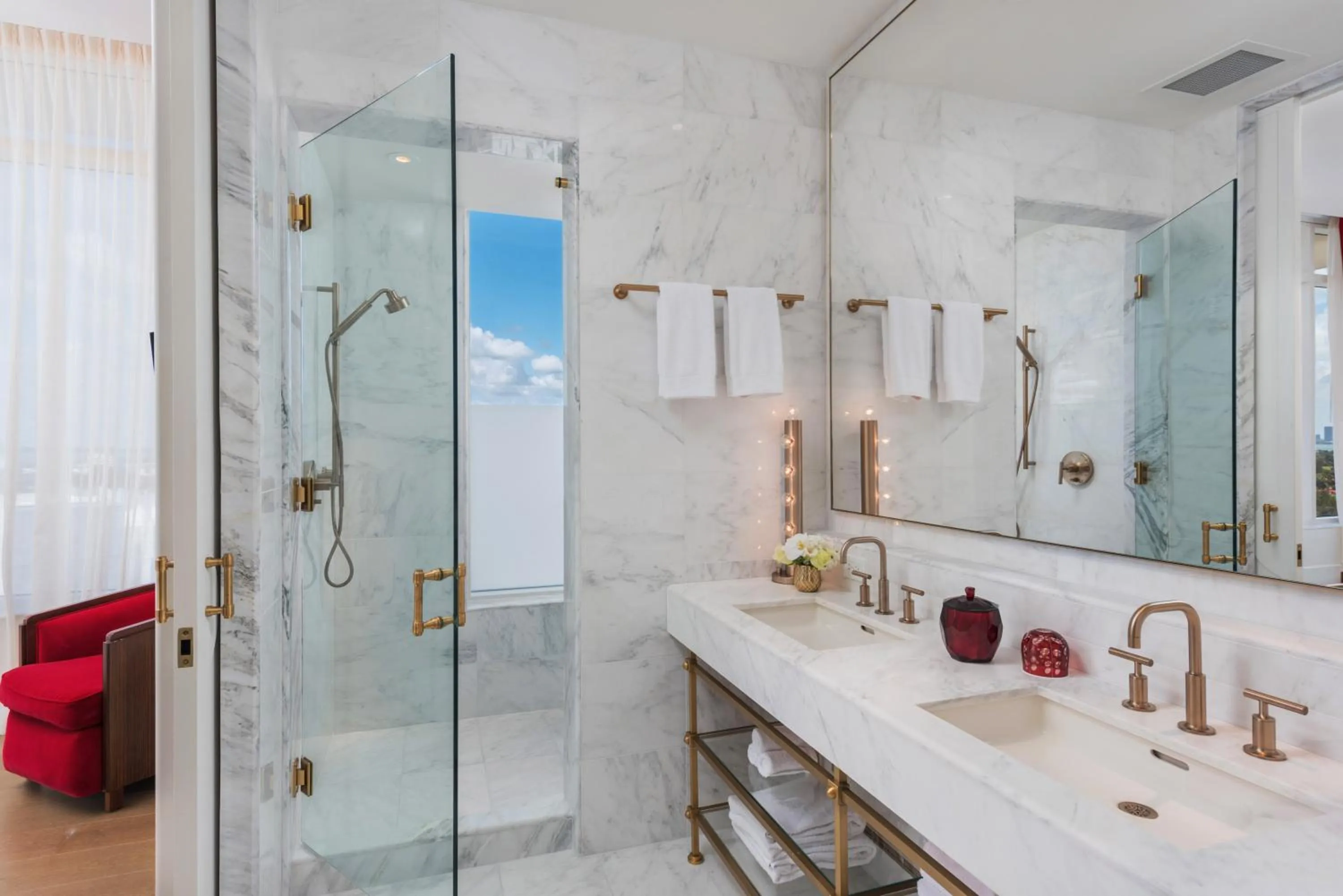 Shower in Faena Hotel Miami Beach